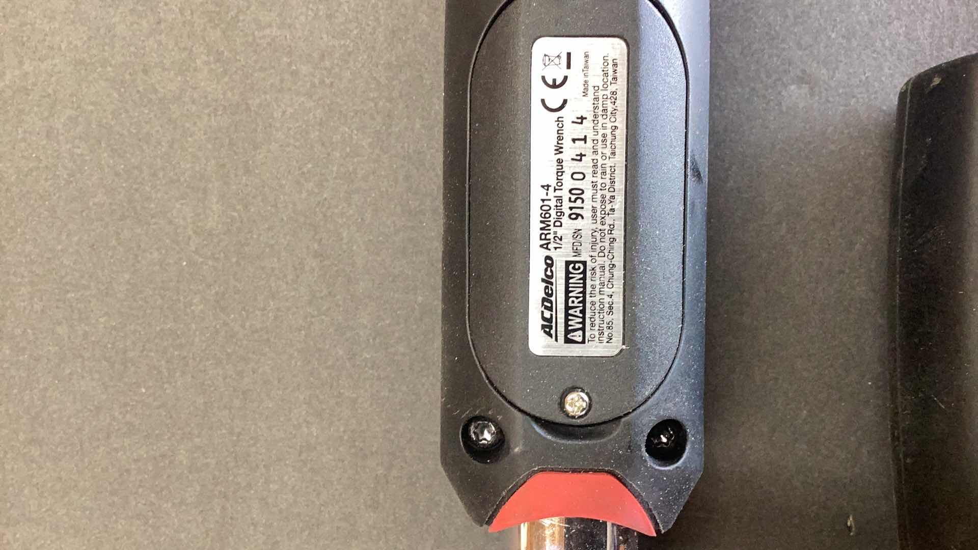 Photo 1 of AC DELCO ARM601-4 1/2” DIGITAL TORQUE WRENCH AND ETEKCITY INFRARED THERMOMETER
