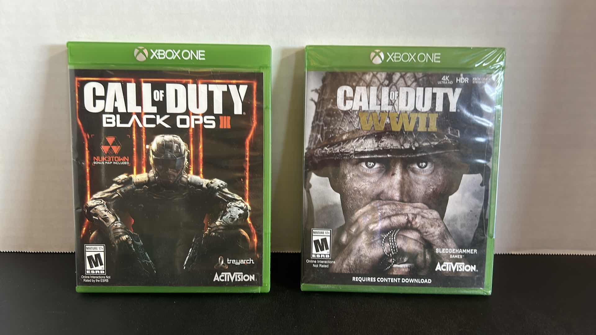 Photo 1 of TWO XBOX ONE GAMES