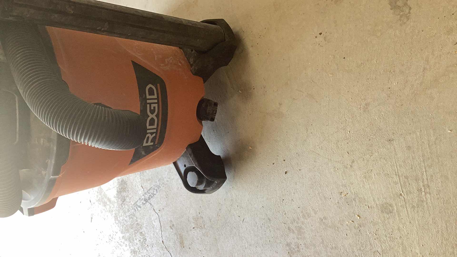 Photo 1 of RIGID SHOP VACUUM