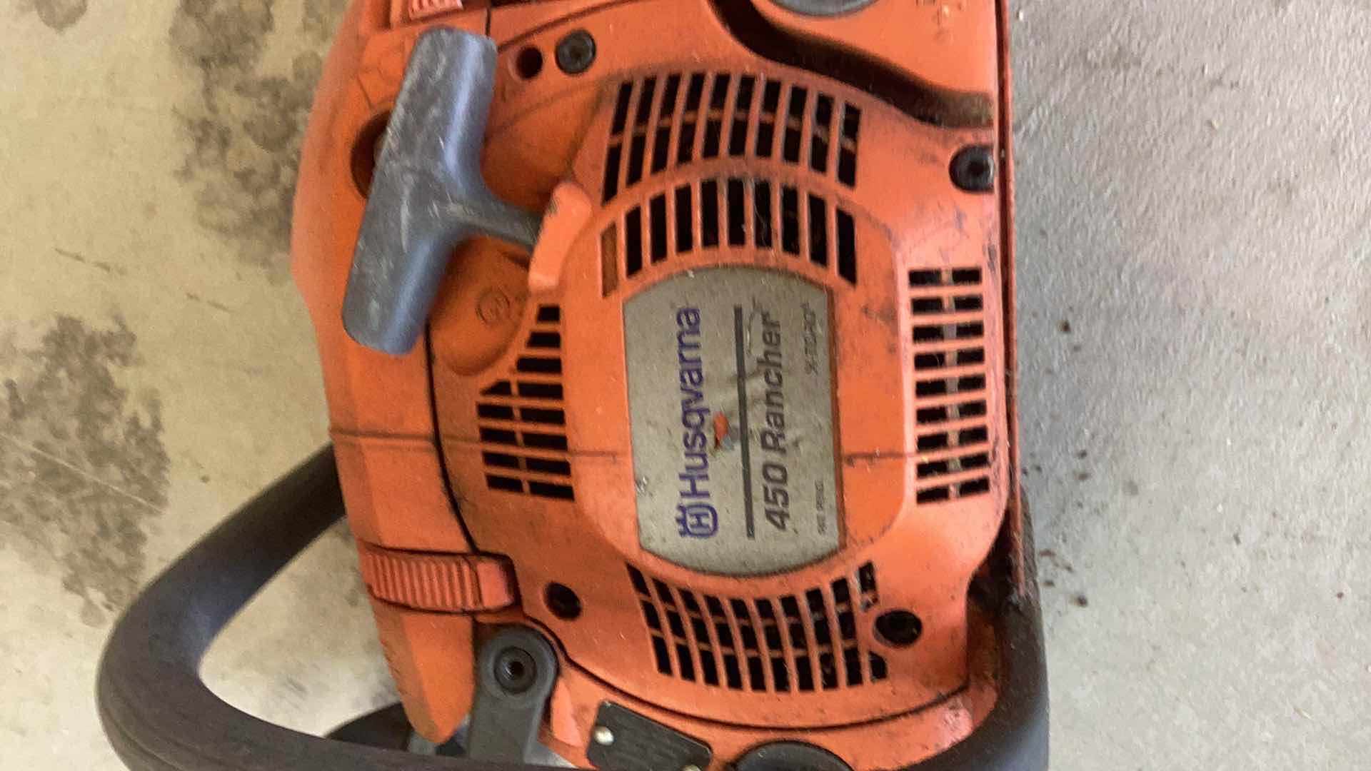 Photo 1 of HUSQVARNA 450 RANCHER GAS POWERED CHAIN SAW