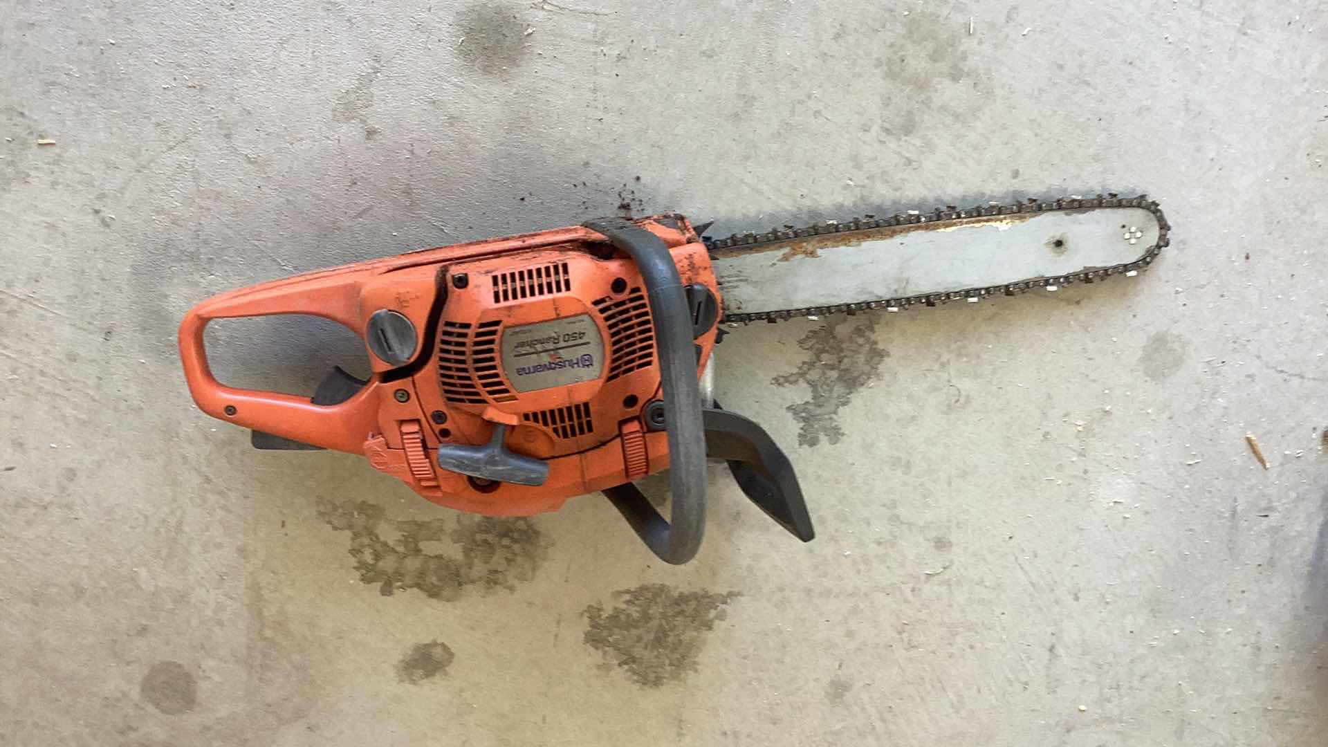 Photo 4 of HUSQVARNA 450 RANCHER GAS POWERED CHAIN SAW