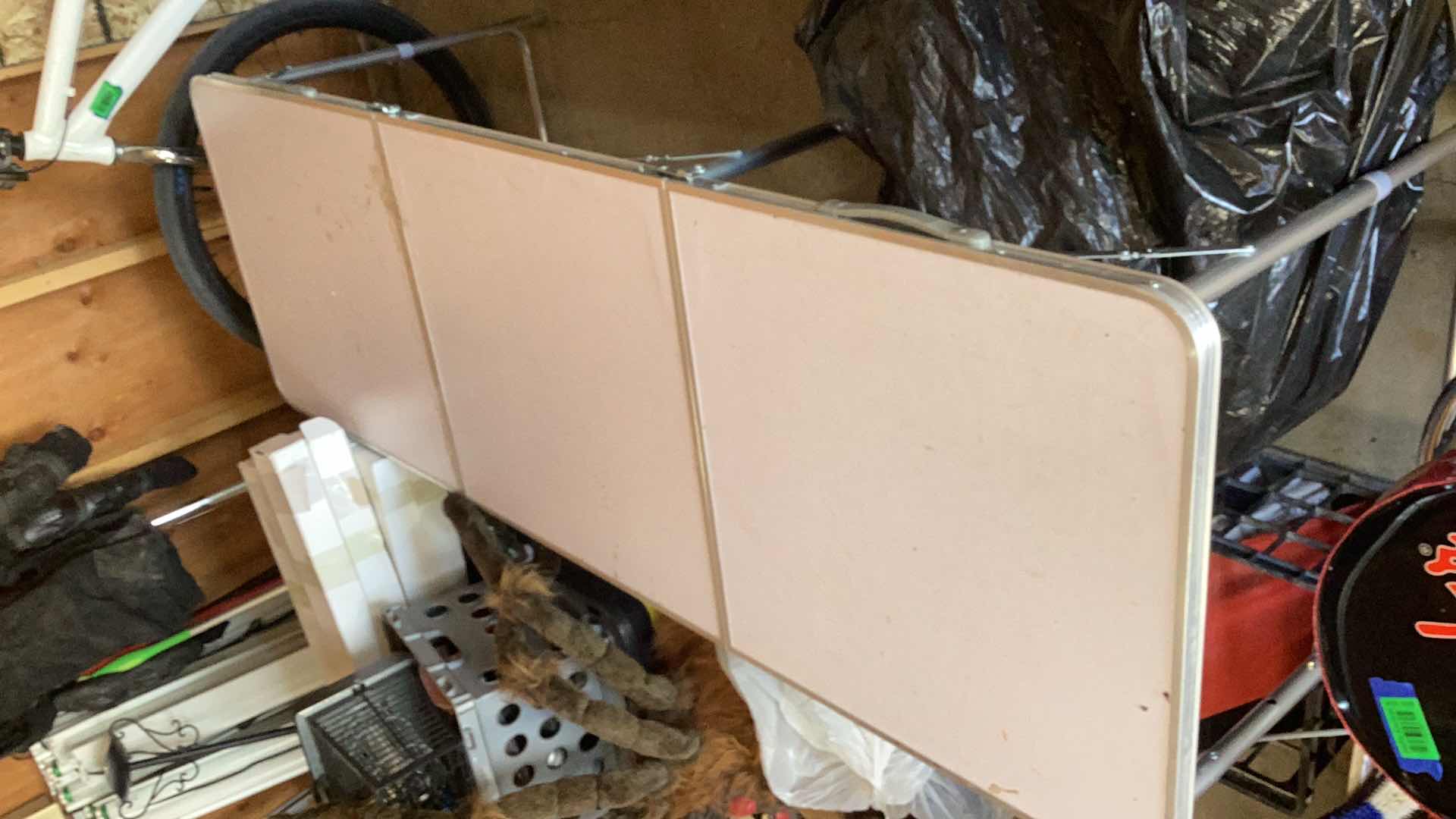 Photo 1 of FOLDABLE CAMPING TABLE 24” X 71” H 27”