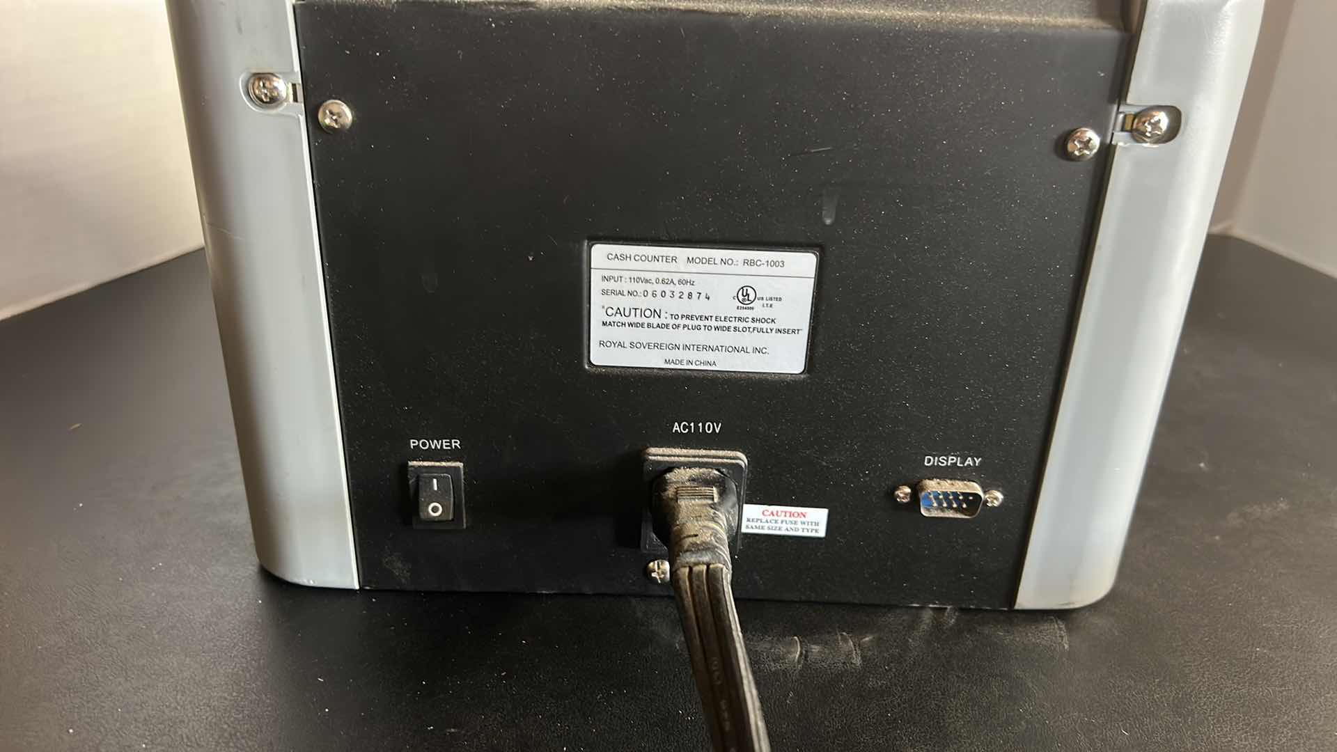 Photo 1 of MONEY COUNTING MACHINE  (TESTED)