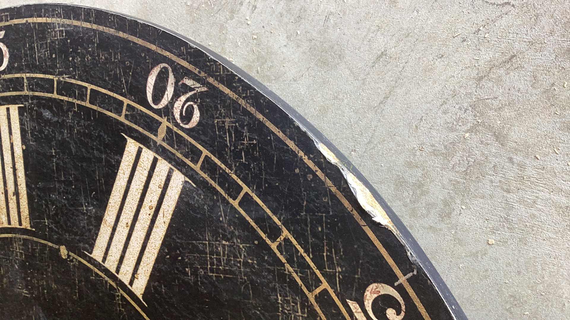 Photo 1 of STERLING AND NOBLE CLOCK 29” CIRCUMFERENCE