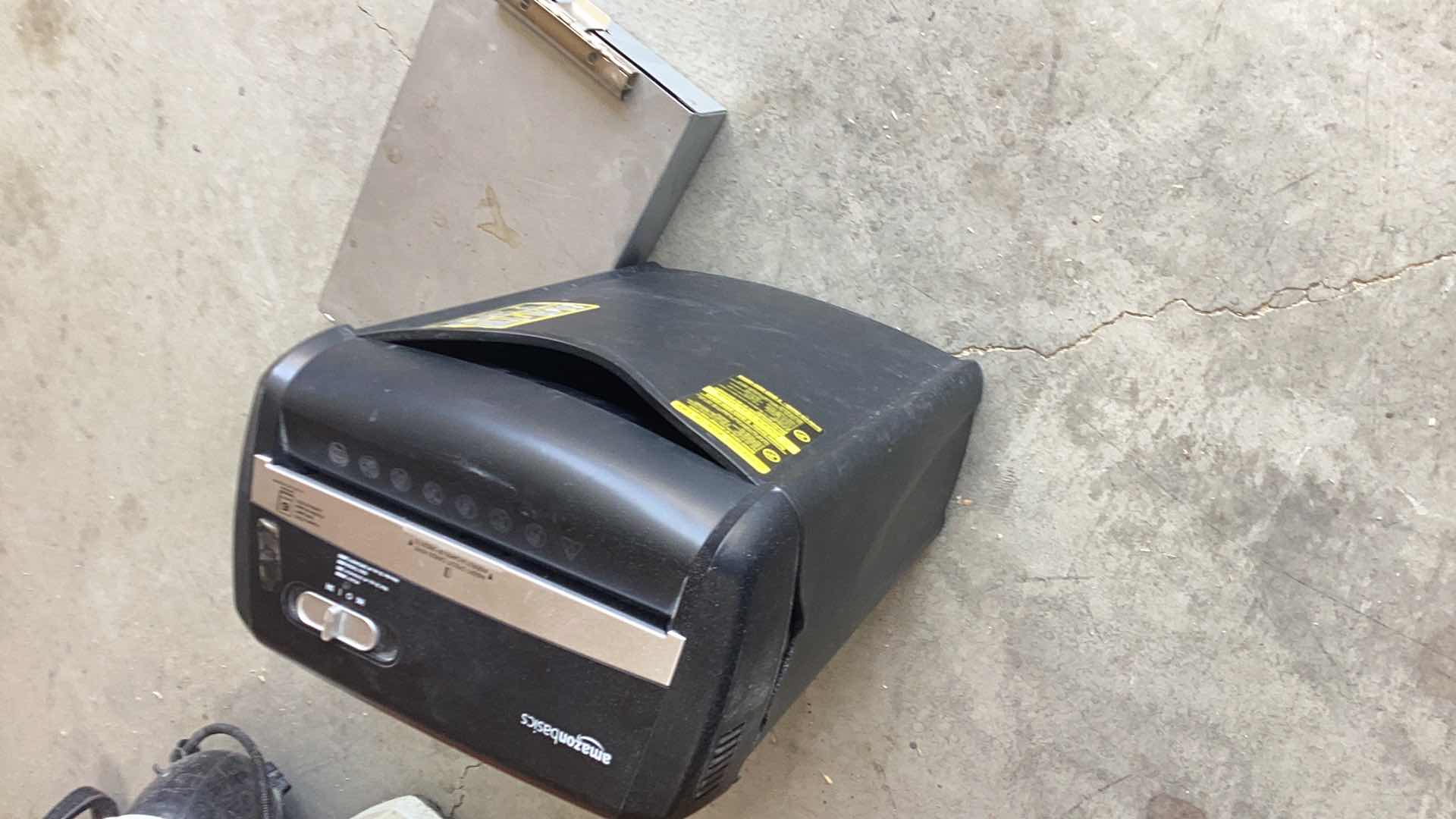 Photo 1 of PAPER SHREDDER AND METAL DOCUMENT HOLDER