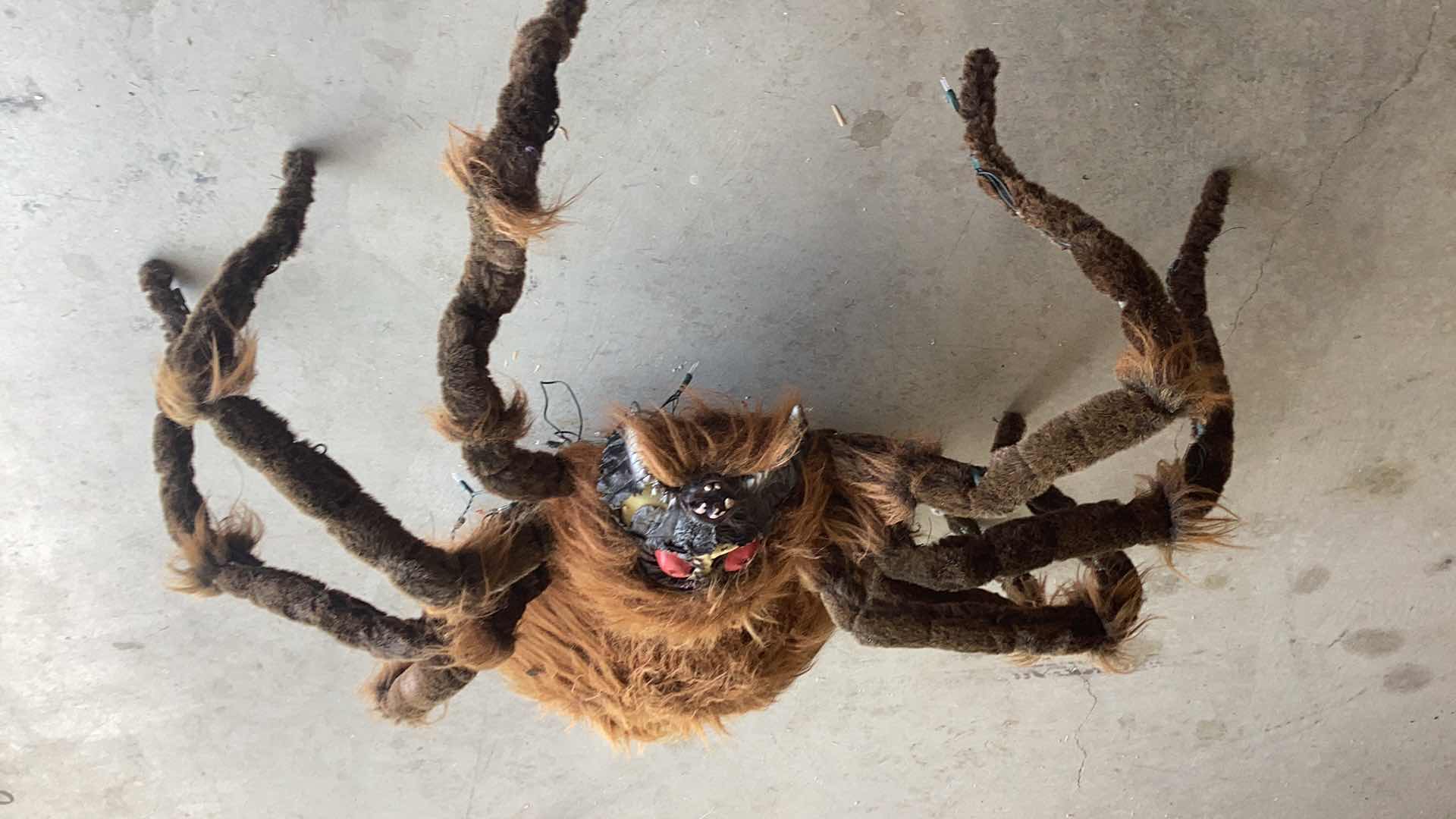 Photo 1 of LARGE HALLOWEEN SPIDER 36” X 38” H 15”