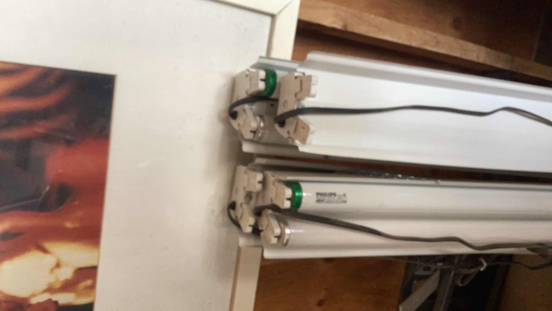 Photo 2 of 4 SETS OF SHOP LIGHTS