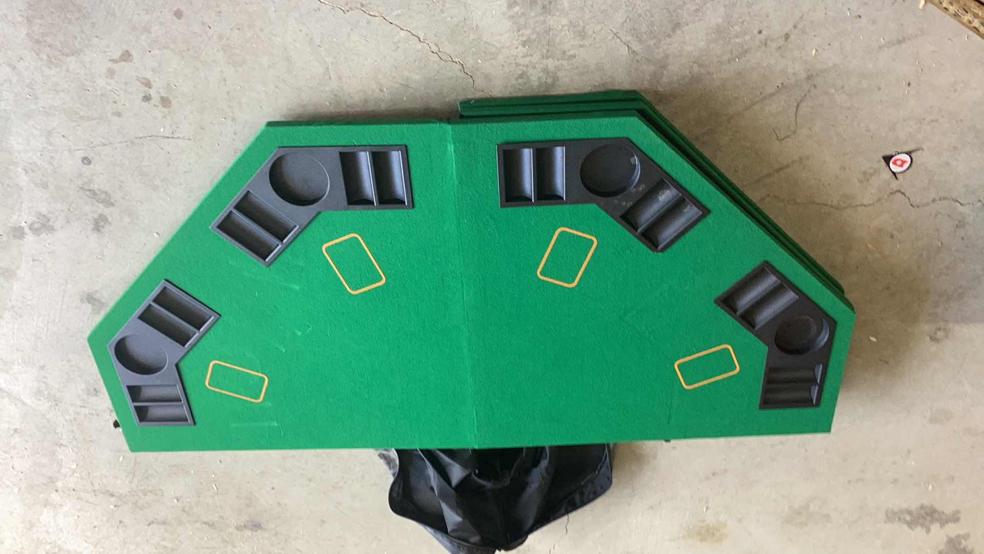 Photo 1 of PORTABLE POKER TABLE