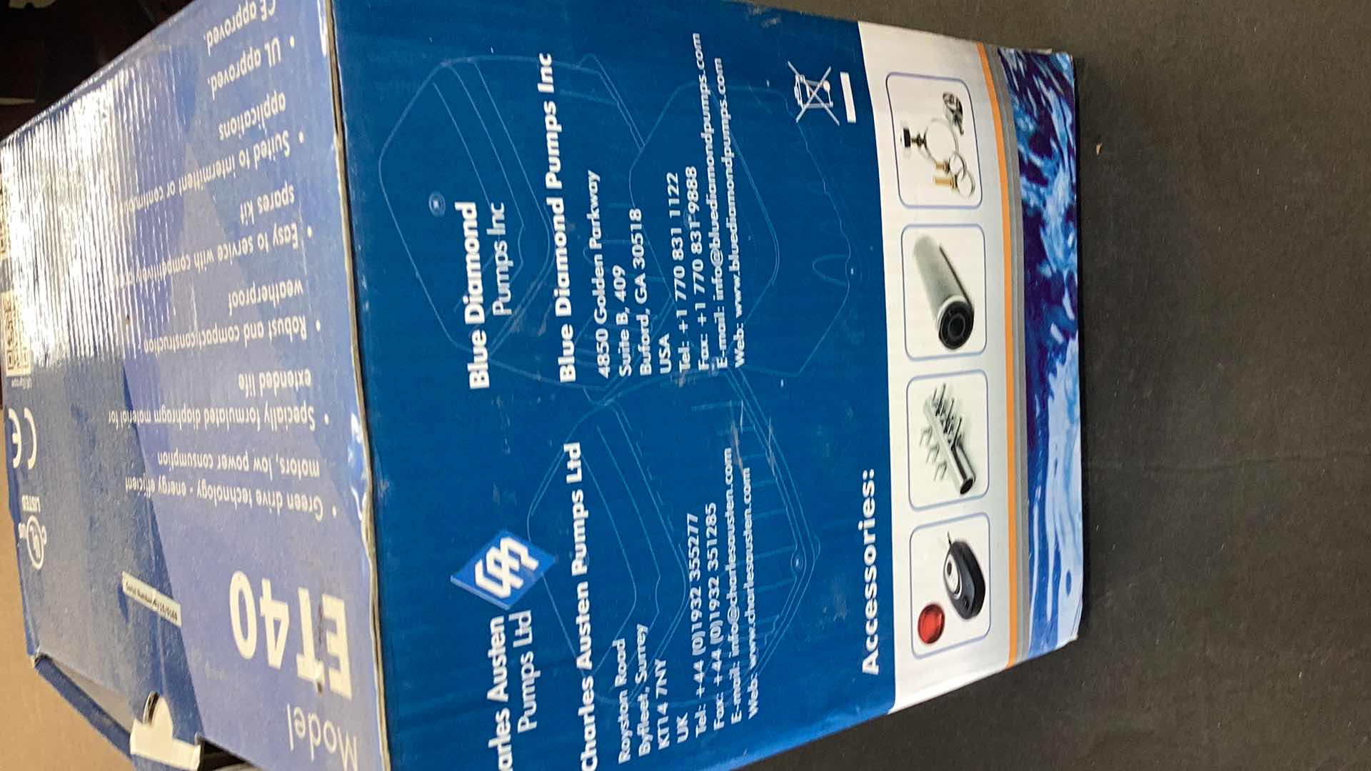 Photo 1 of HYDROPONIC OR FISH TANK PUMP ET 40