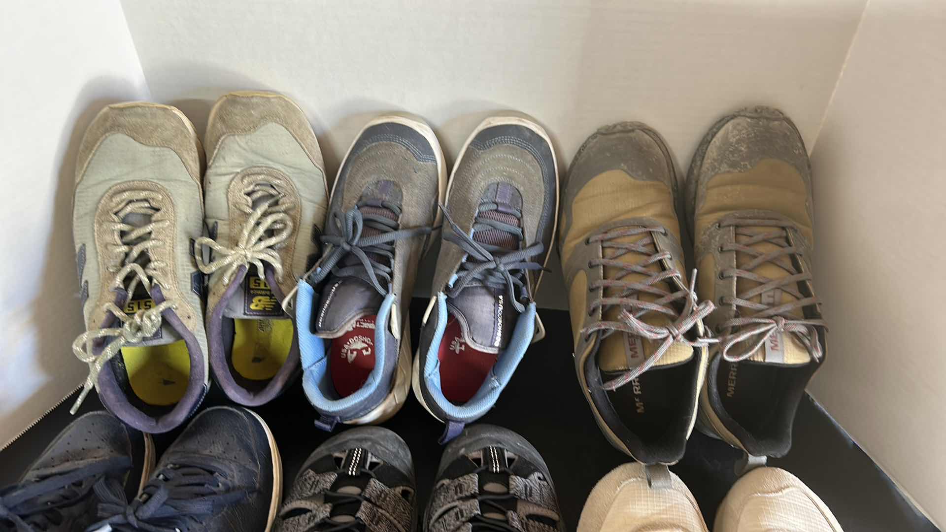 Photo 1 of 7 PAIRS MENS SHOES SIZE 9.5