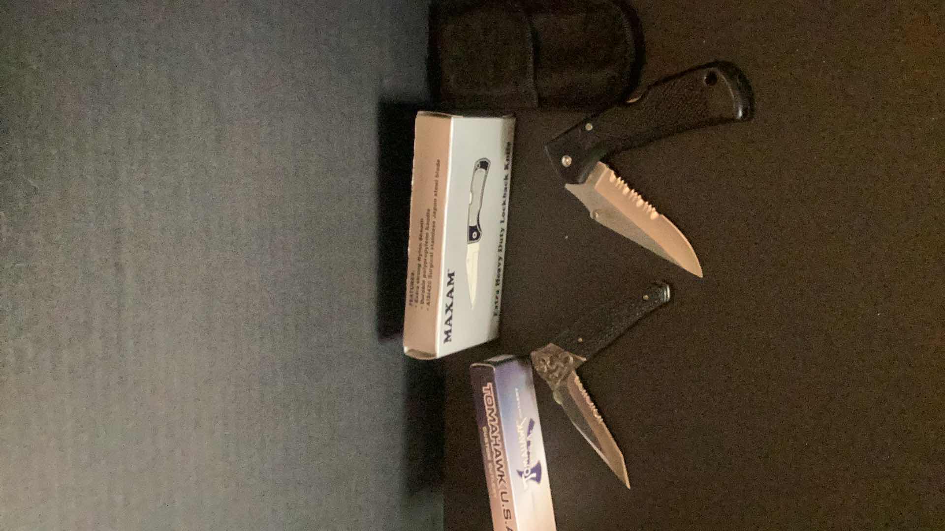 Photo 1 of MAXAM HEAVY DUTY LOCKBACK, AND TOMAHAWK KNIVES