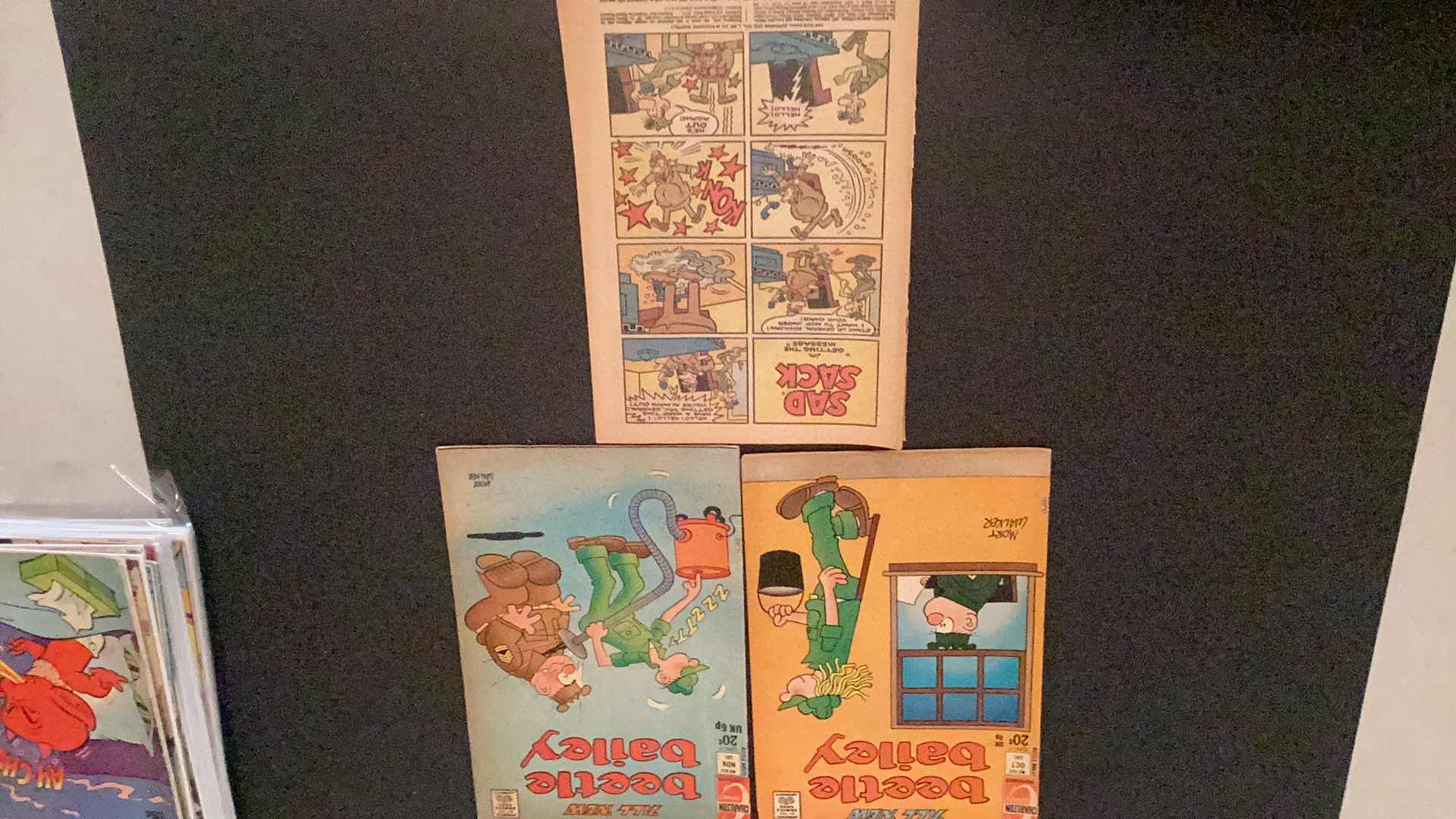 Photo 1 of BEETLE BAILEY #102 1973, #103 1973, Sad Sack #215 1970