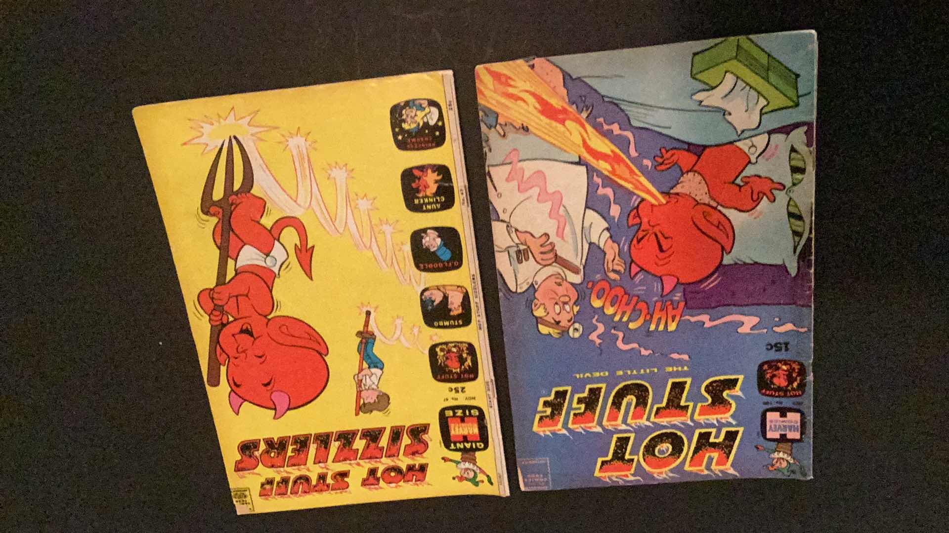 Photo 1 of HOT STUFF #100 1970, GIANT SIZE HOT STUFF SIZZLERS #47 1971