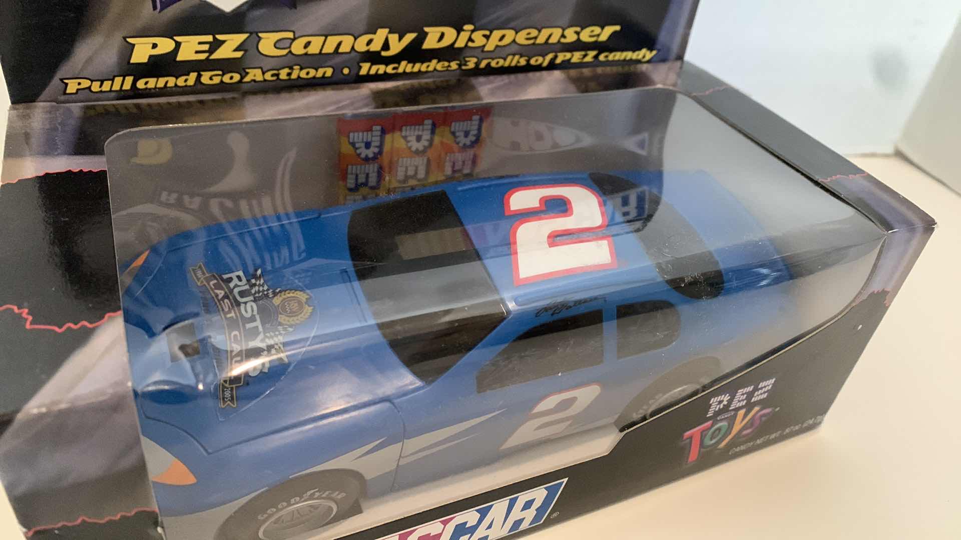 Photo 1 of 2003 PEZ CANDY DISPENSER NASCAR NUMBER 2
