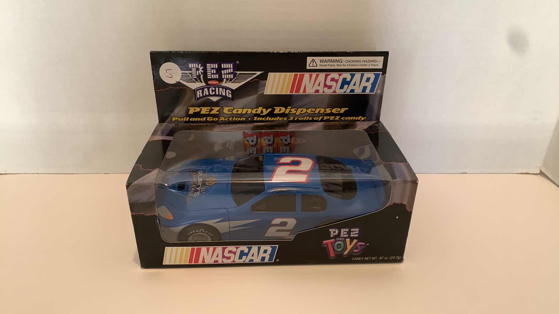 Photo 1 of 2003 PEZ CANDY DISPENSER NASCAR NUMBER 2