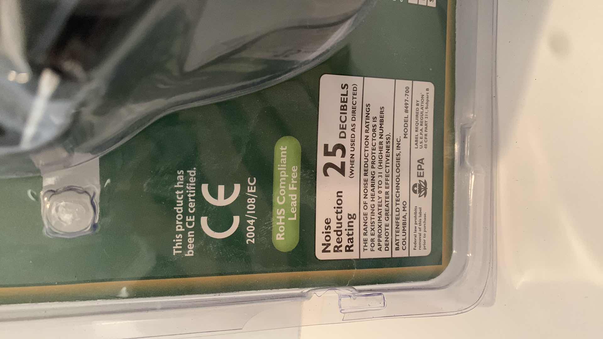 Photo 1 of CALDWELL E-MAX ELECTRONIC STEREO HEARING PROTECTION NRR 25 DB