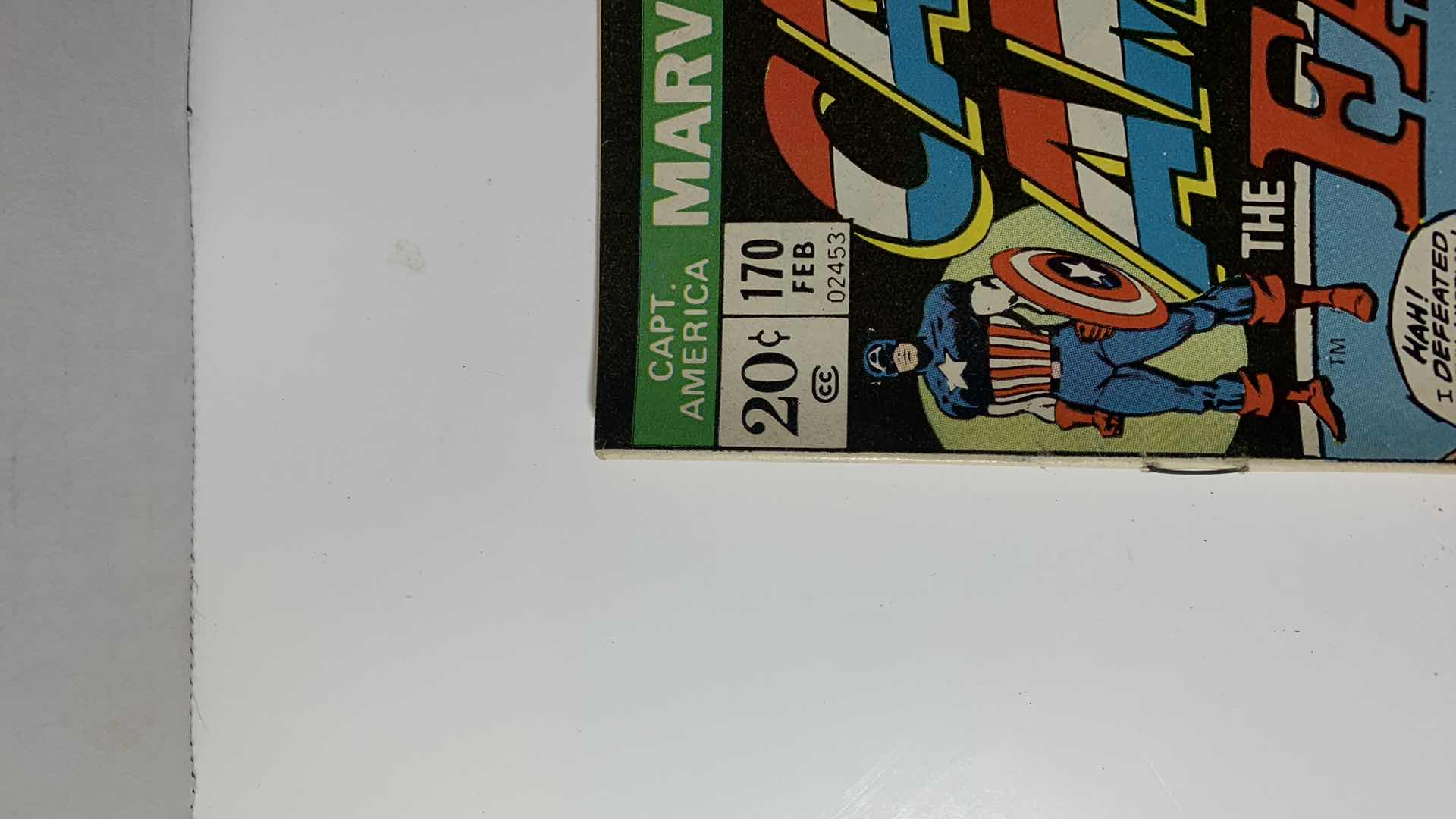 Photo 2 of 2 MARVEL 1974 CAPTAIN AMERICA AND THE FALCON COMICS