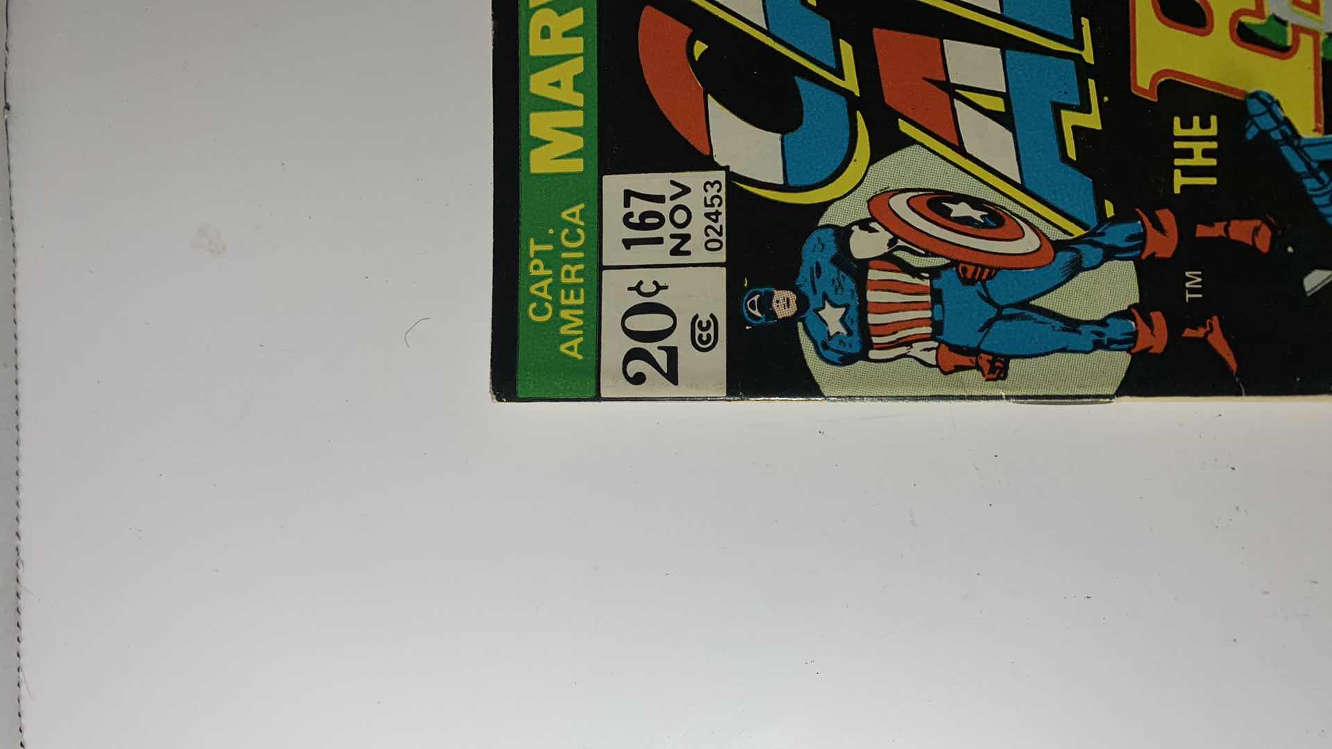 Photo 6 of 2 MARVEL 1973 CAPTAIN AMERICA AND THE FALCON COMICS