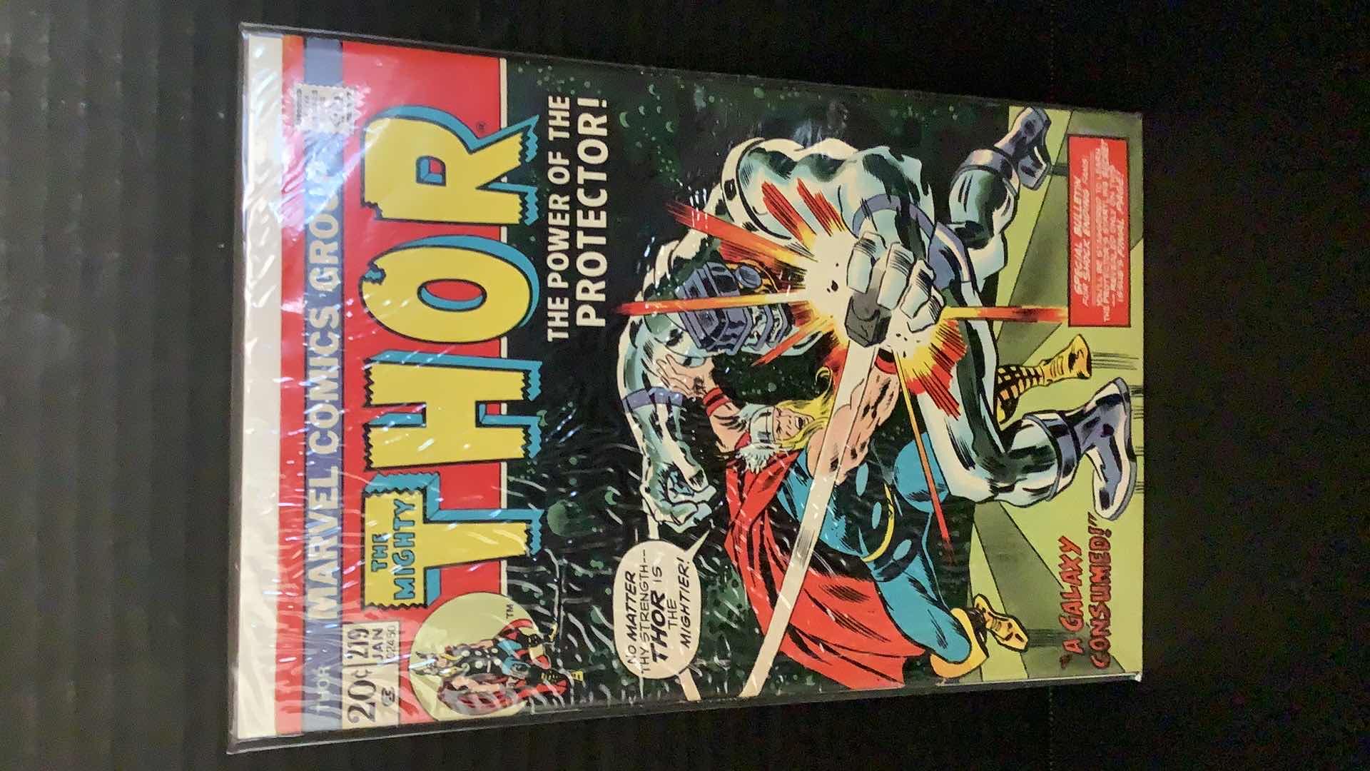 Photo 1 of MARVEL THOR #219 1974 COMIC