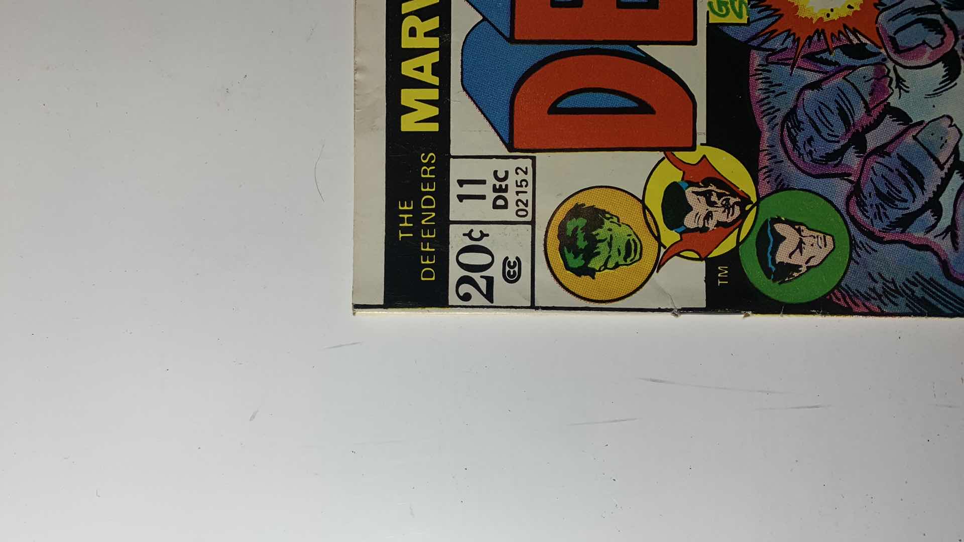 Photo 2 of MARVEL THE DEFENDERS #11 1973 COMIC