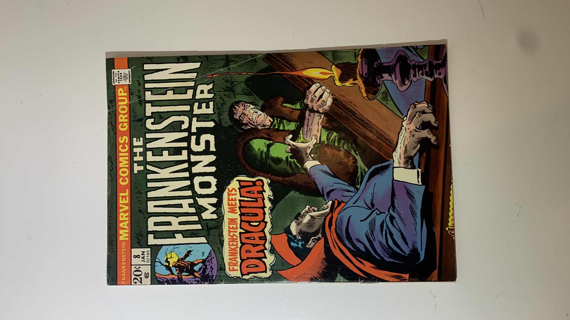 Photo 1 of MARVEL 1973 THE FRANKENSTEIN MONSTER COMIC