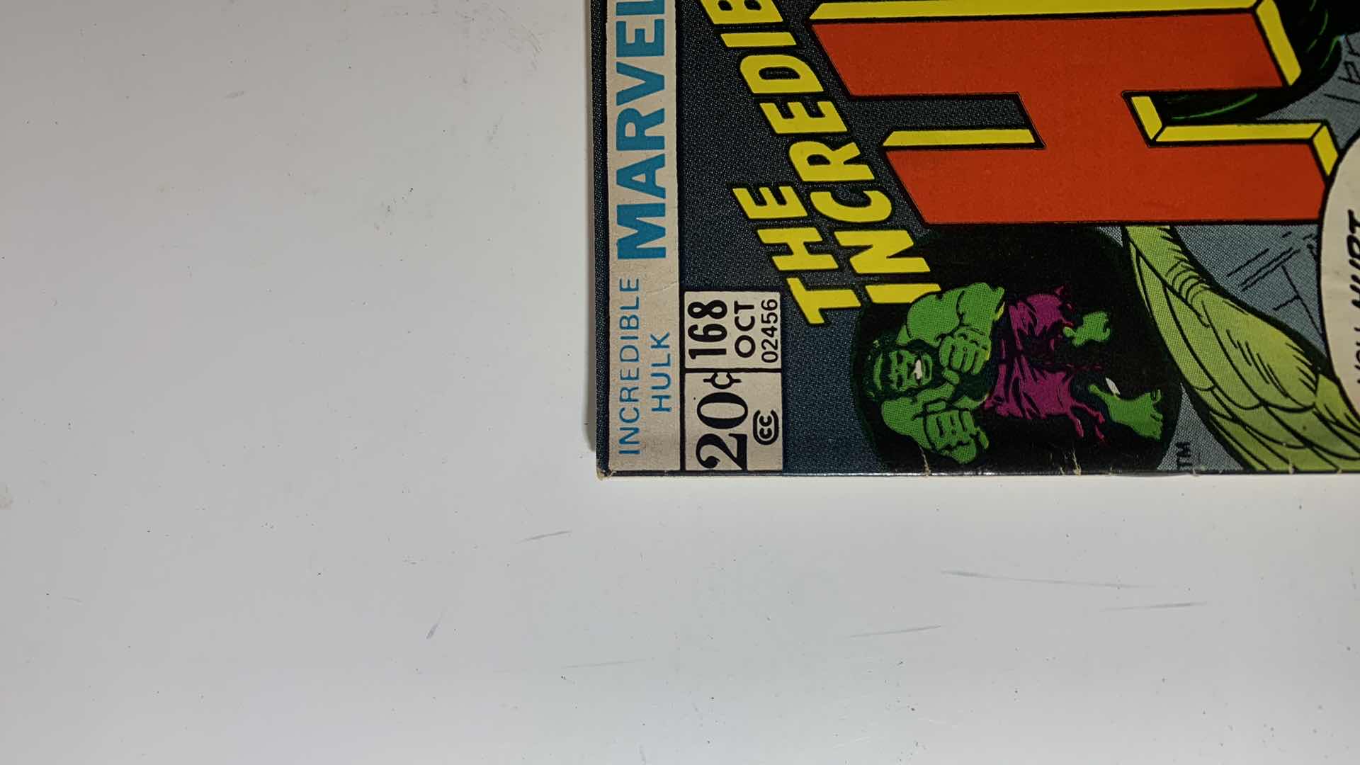 Photo 1 of MARVEL 1973 THE INCREDIBLE HULK COMIC