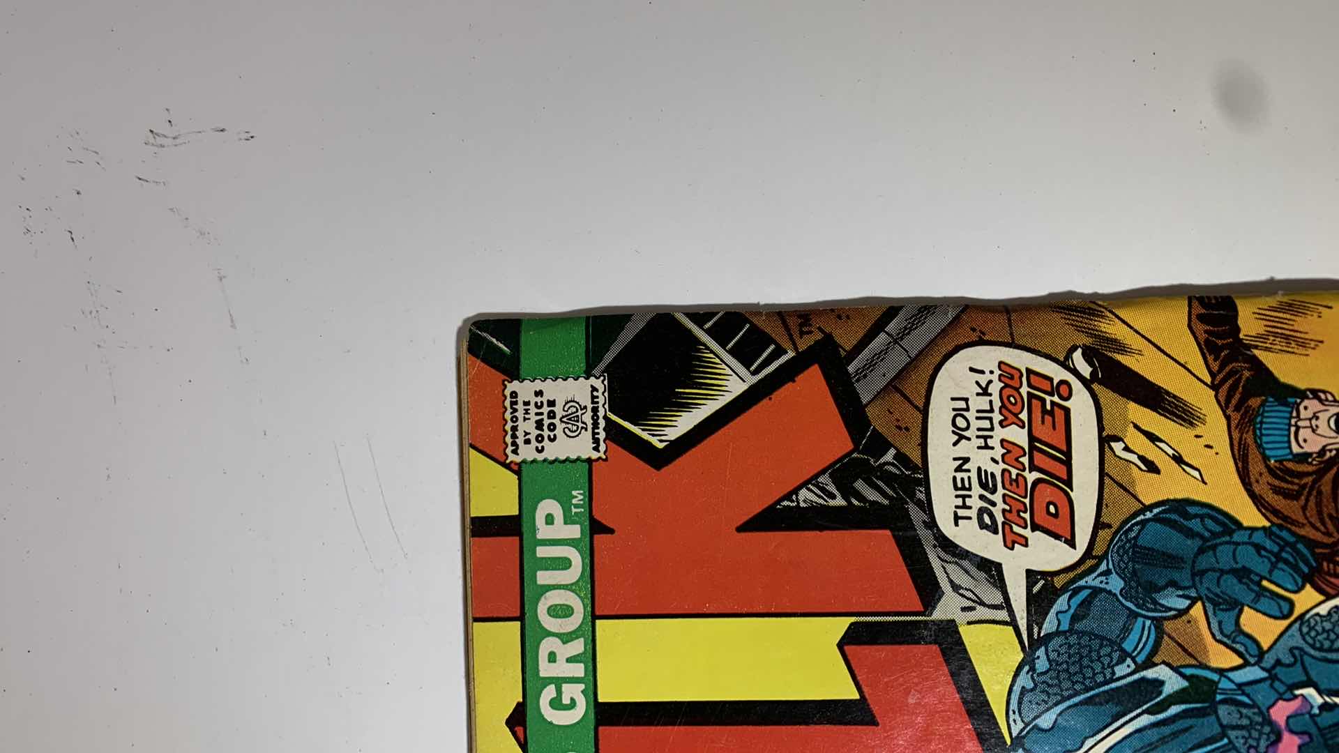 Photo 1 of MARVEL 1973 THE INCREDIBLE HULK COMIC