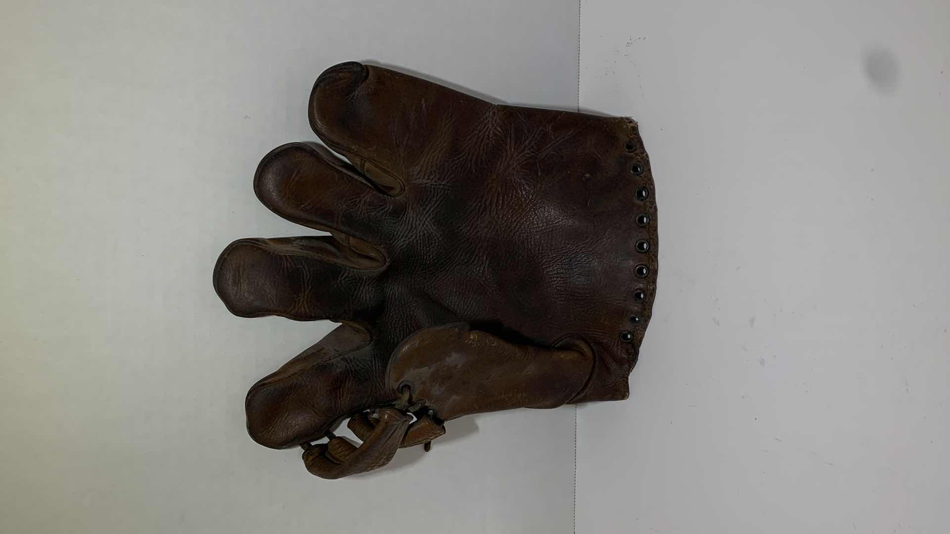 Photo 1 of ANTIQUE BASEBALL GLOVE