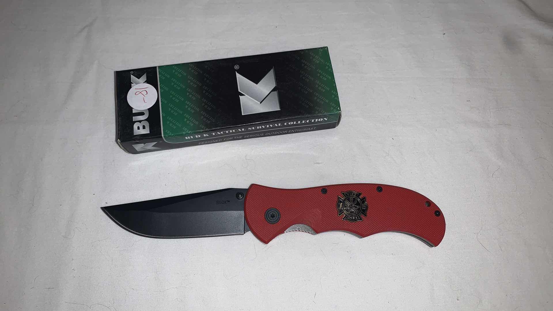 Photo 1 of BUD K TACTICAL FIRE DEPT KNIFE