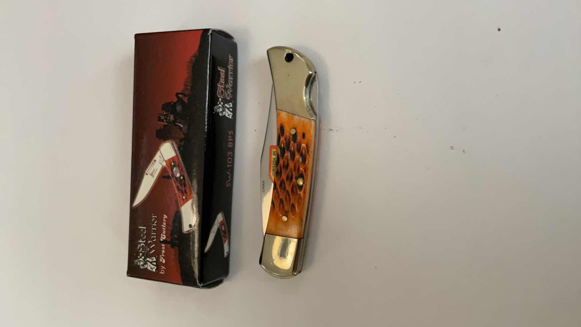 Photo 1 of 2 POCKET KNIVES AND HOLDER