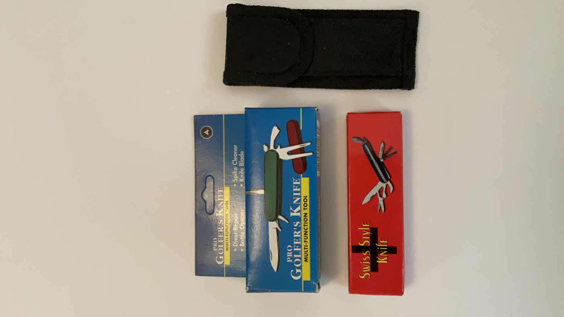 Photo 1 of 2 POCKET KNIVES AND HOLDER