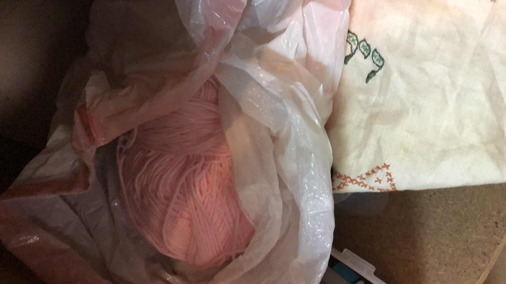 Photo 1 of KNITTING AND SEWING SUPPLIES