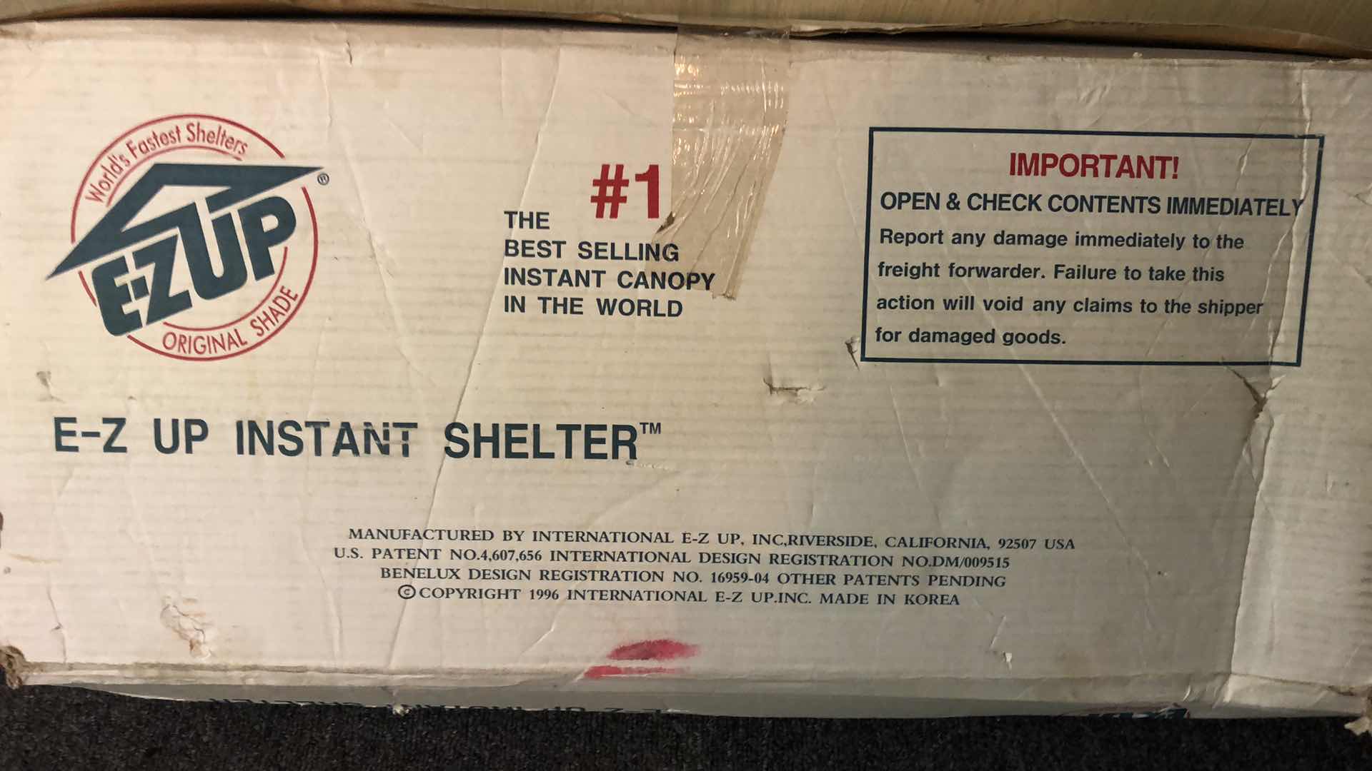 Photo 1 of E-Z UP INSTANT SHELTER