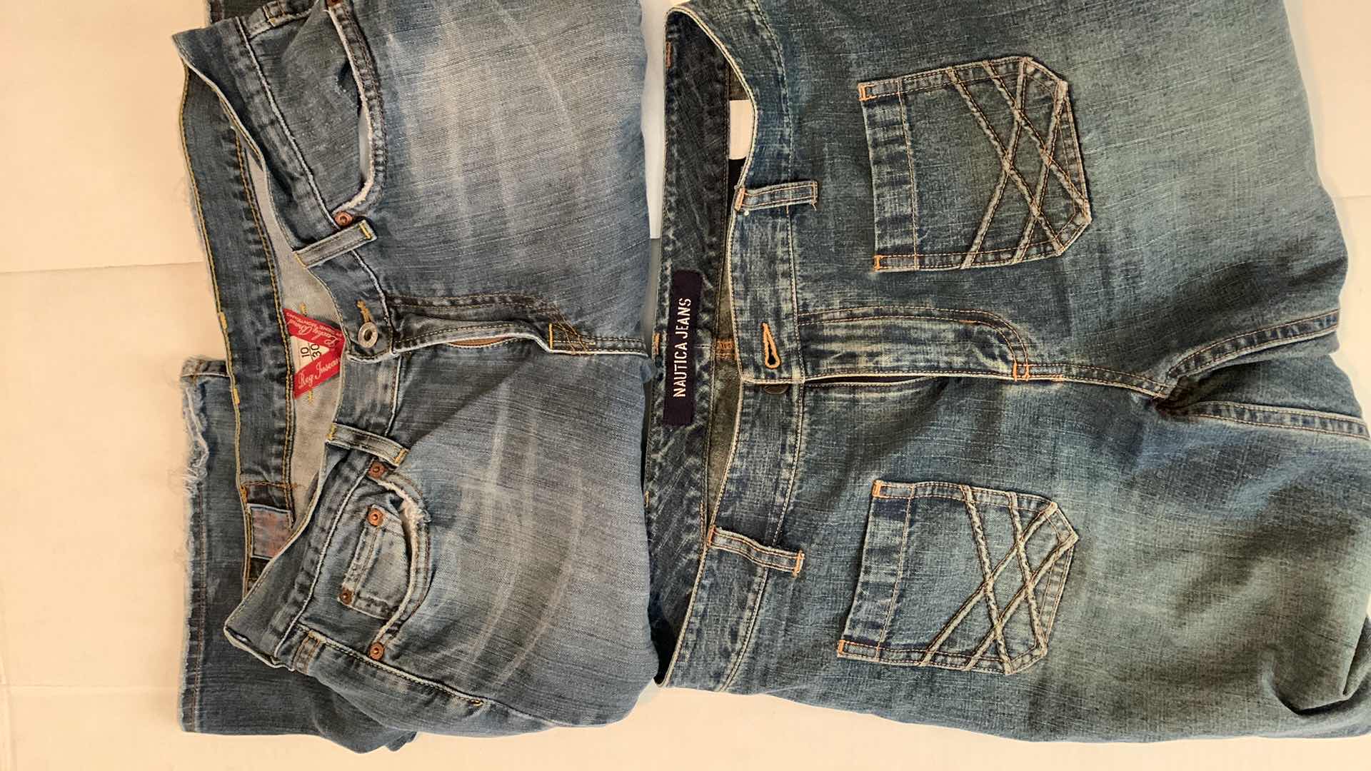 Photo 1 of WOMENS NAUTICA JEANS SIZE 8 AND LUCKY BRAND SIZE 10/30