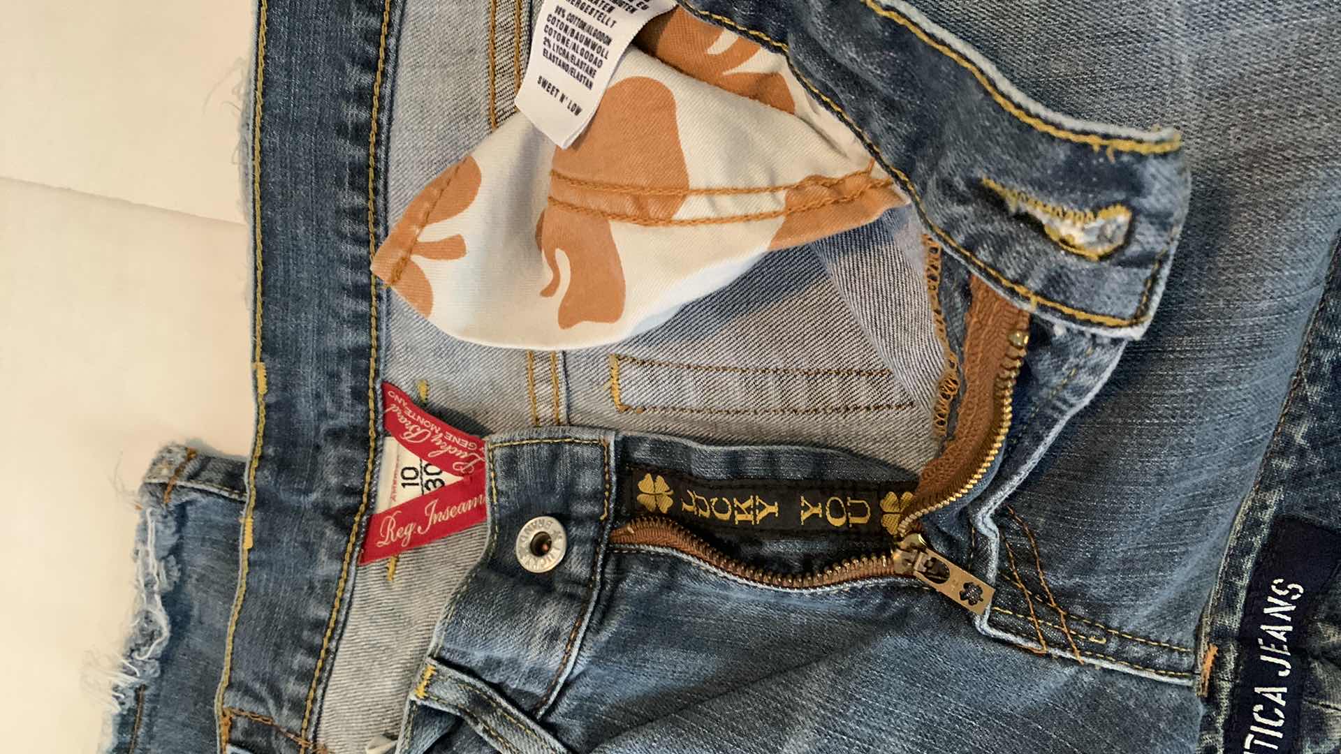 Photo 1 of WOMENS NAUTICA JEANS SIZE 8 AND LUCKY BRAND SIZE 10/30