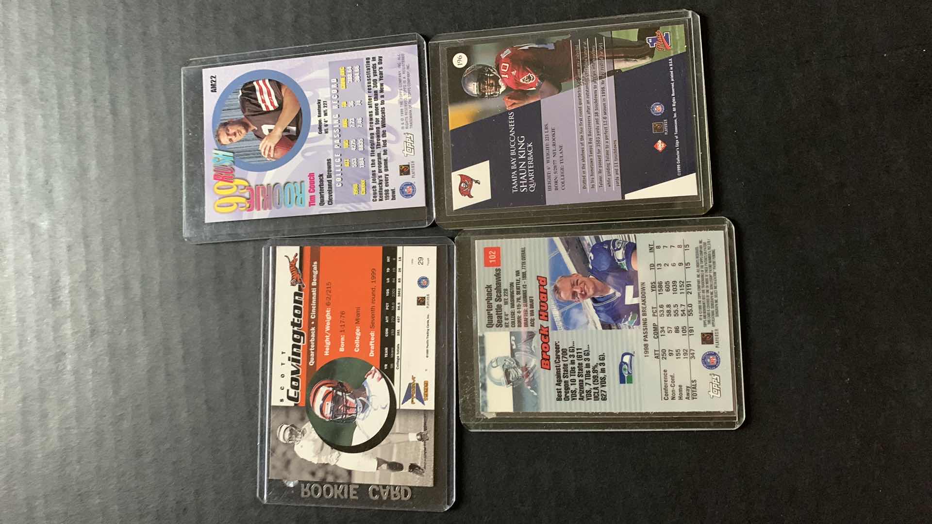 Photo 1 of NFL FOOTBALL ROOKIES QUARTERBACKS 1998 & 1999