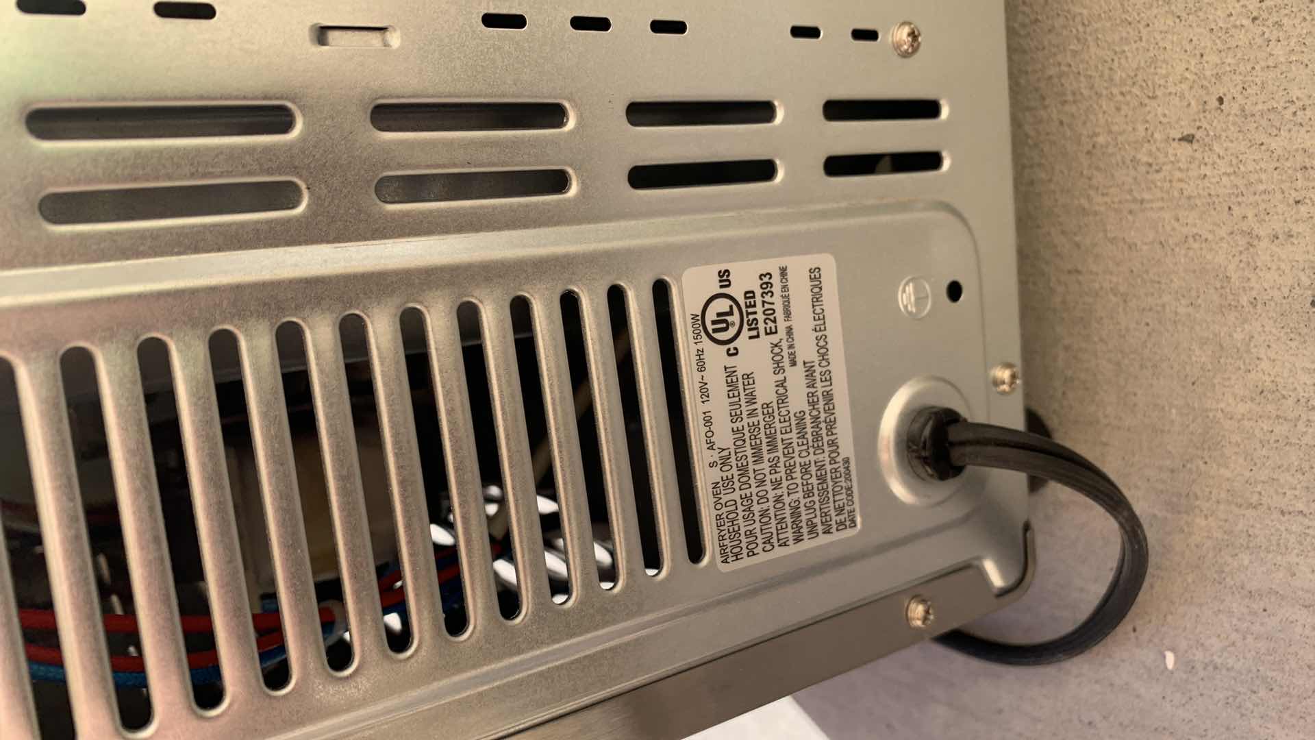 Photo 1 of TOASTER OVEN