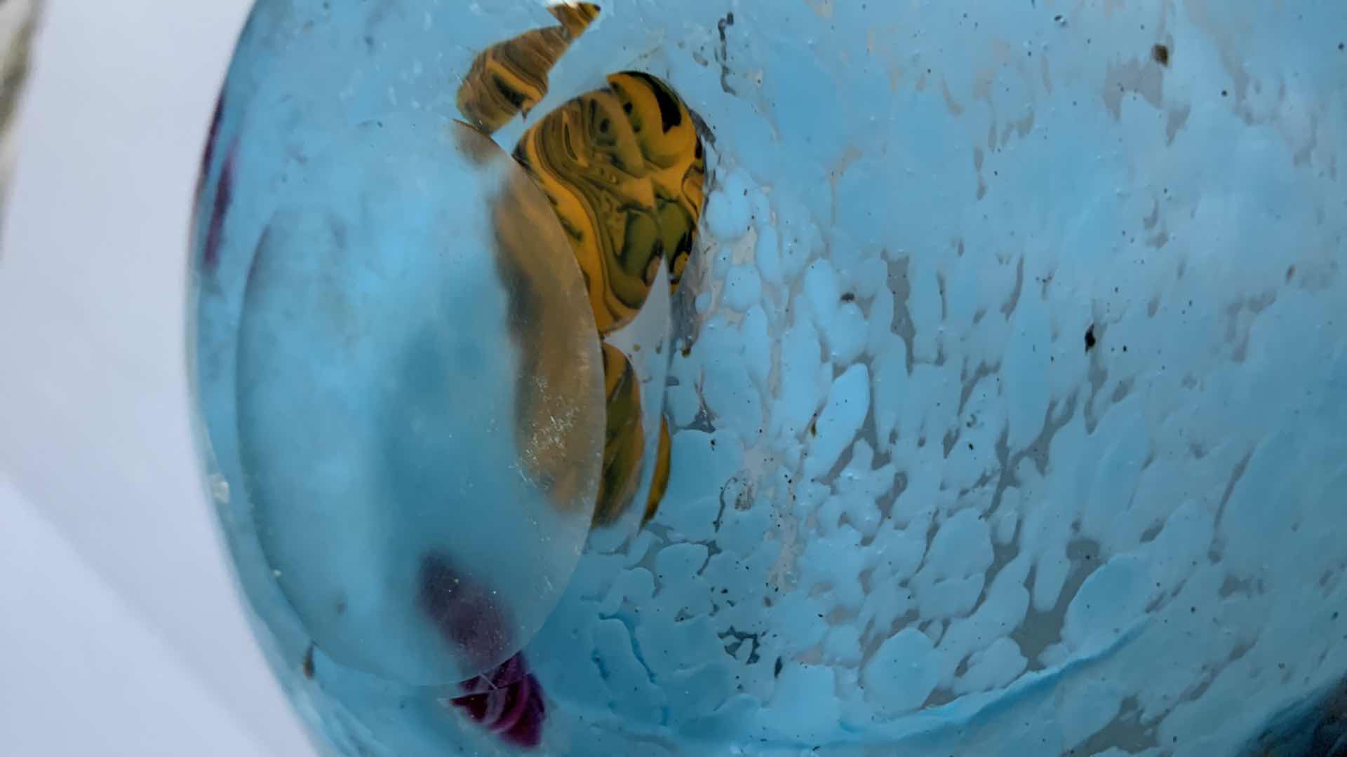 Photo 5 of VINTAGE MURANO MILLEFIORI BLOWN GLASS HAT 14”