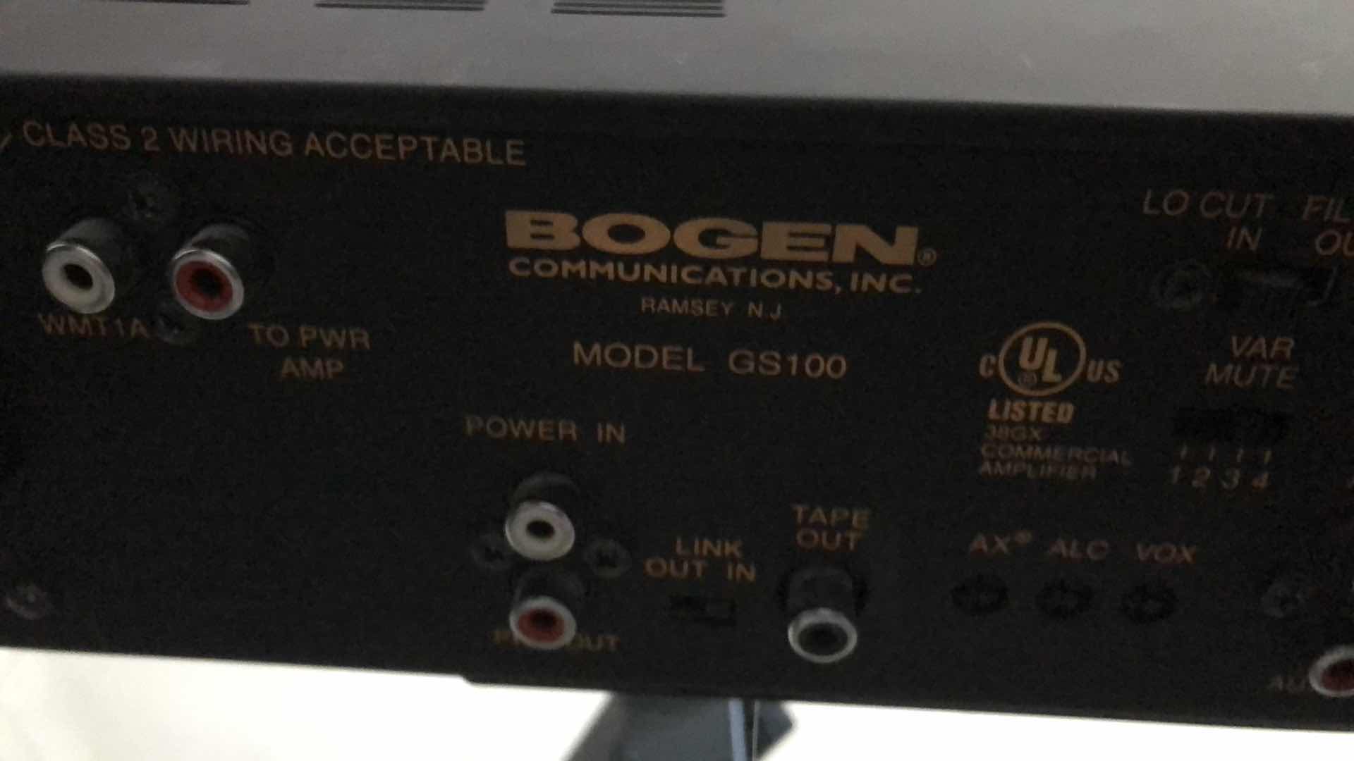 Photo 1 of BOGEN GOLD SEAL SERIES GS3 100 APHEX AURAL EXCITER