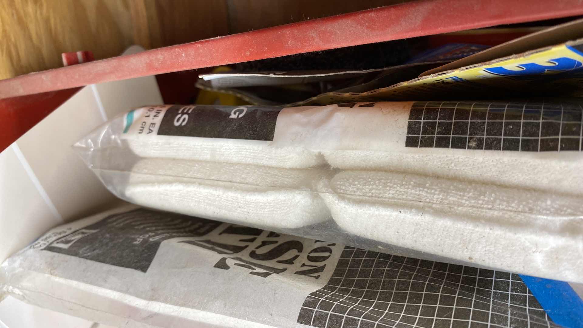 Photo 1 of BENZOMATIC AND CRATE OF TAPE AND PAINT SUPPLIES