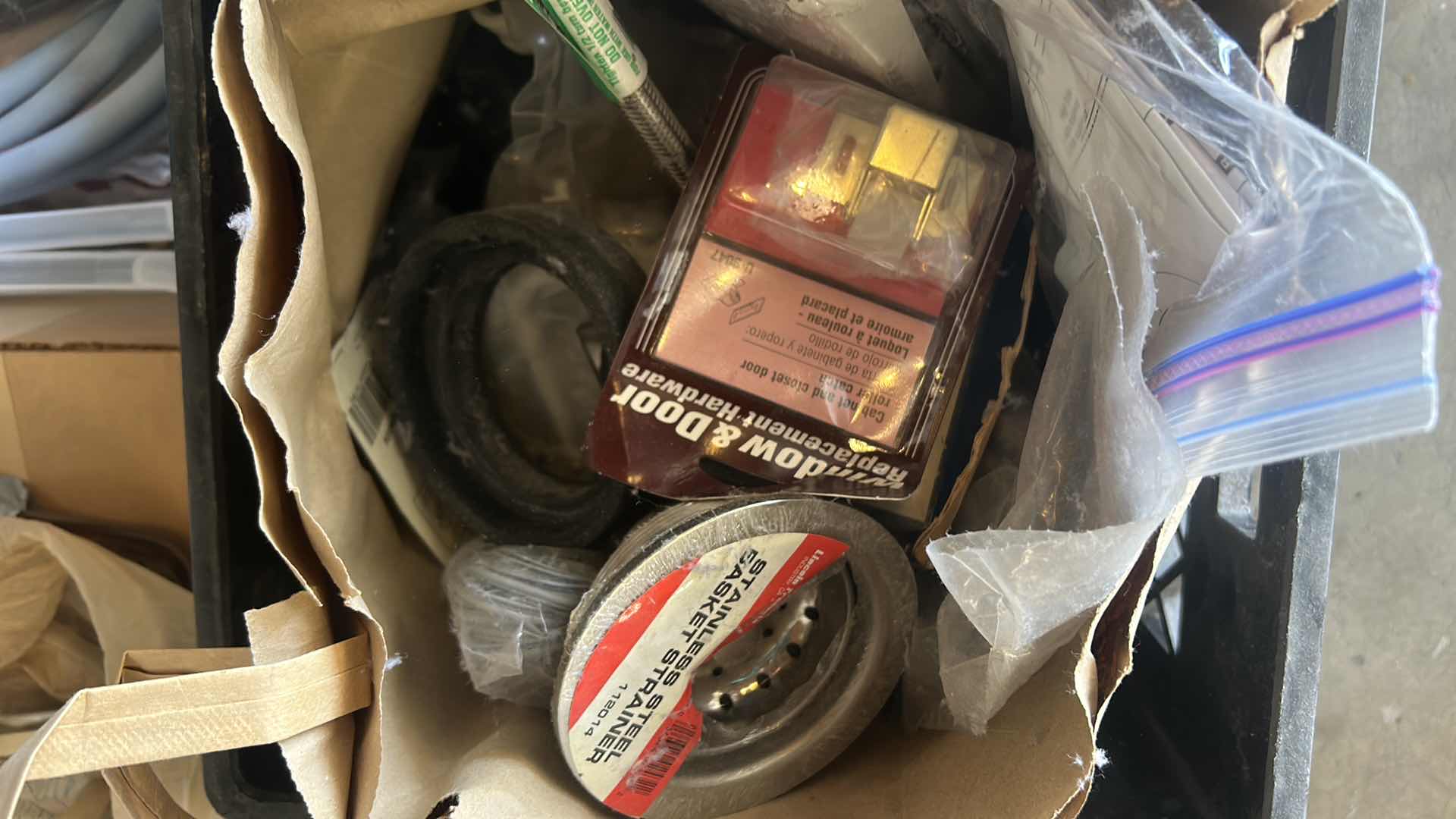 Photo 1 of 3 CRATES OF GARAGE ITEMS