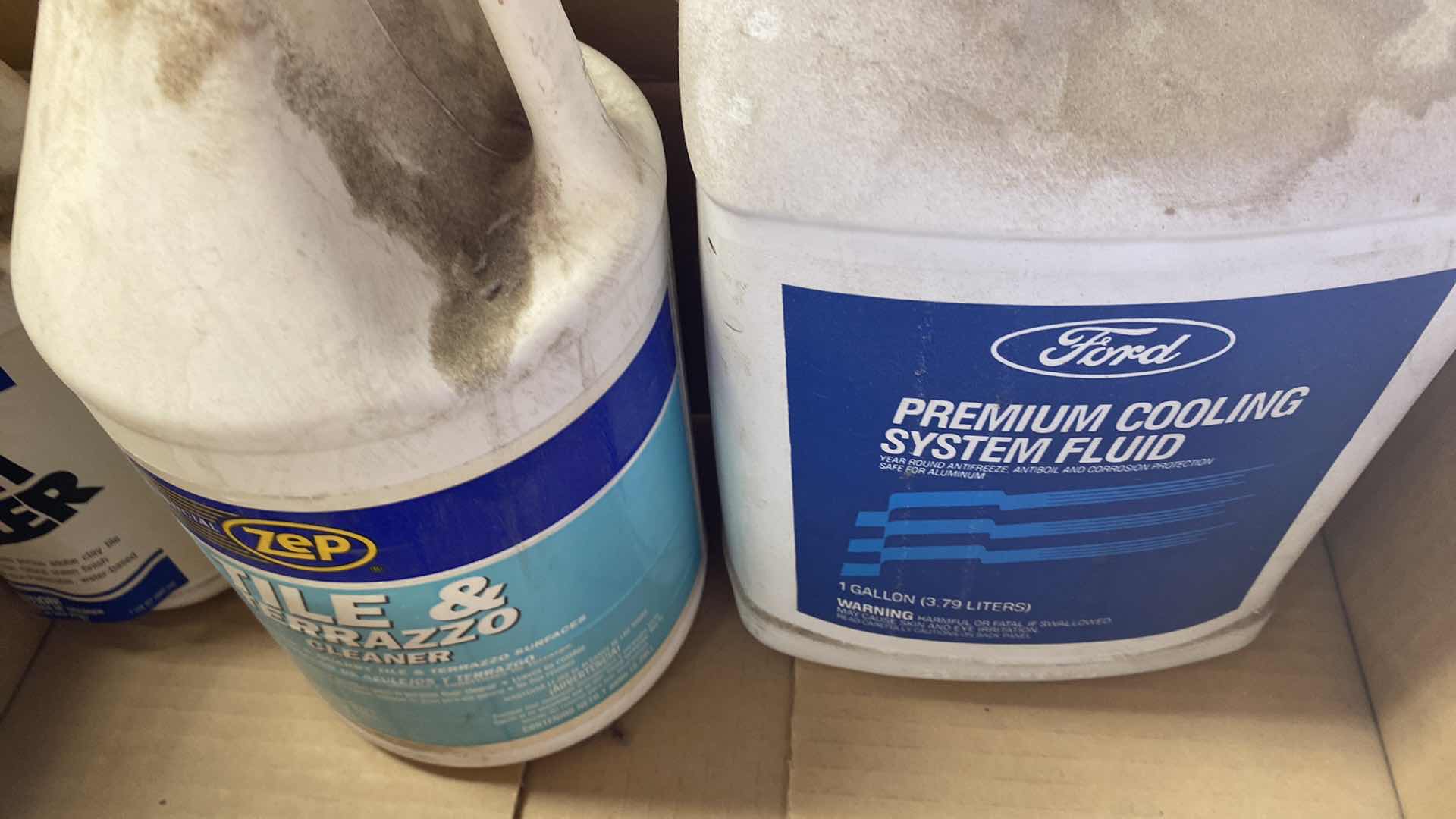 Photo 1 of BOX OF GARAGE SUPPLIES