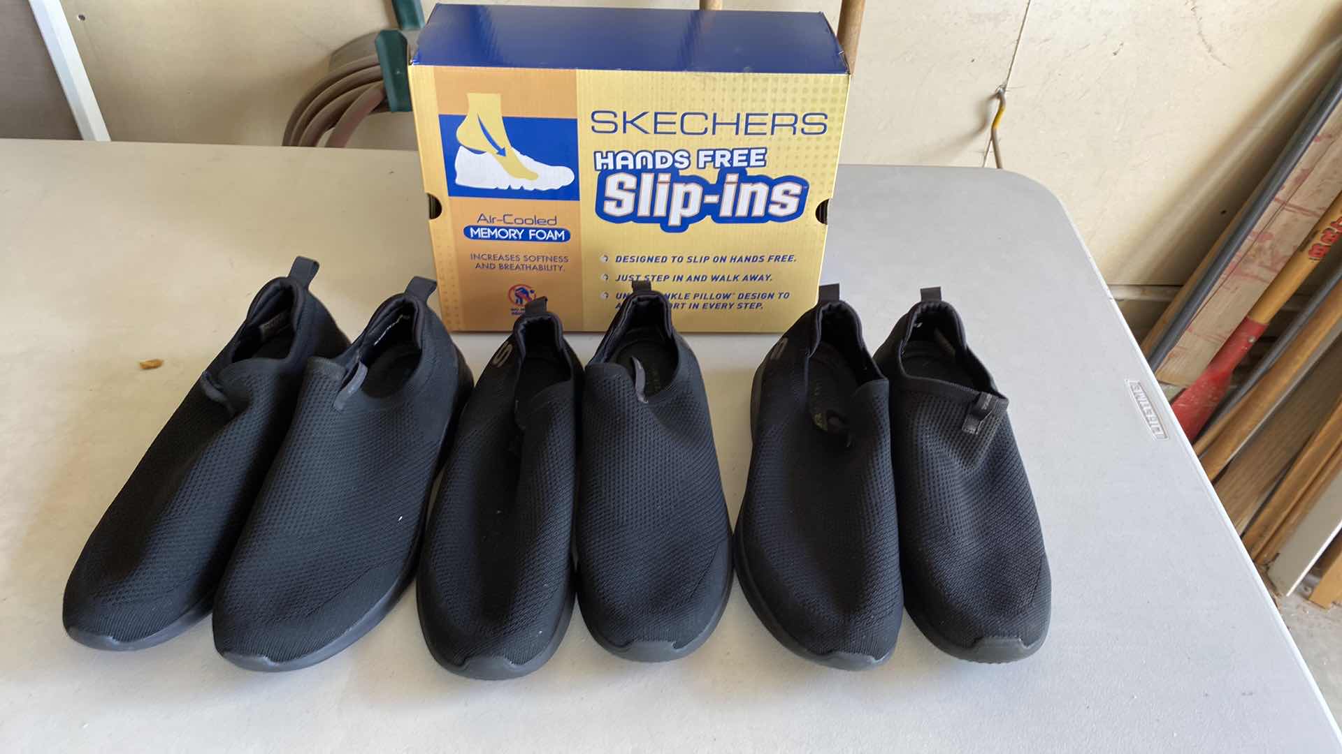 Photo 1 of 3 PAIRS SKETCHERS MENS SIZE 9.5 and 2 SIZE 10