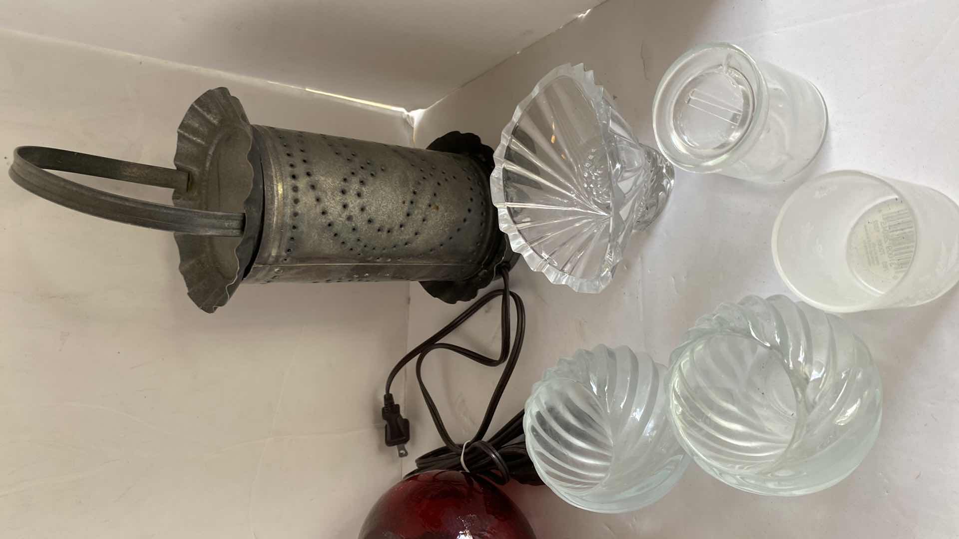 Photo 1 of CANDLE MELTER AND MELTD, VOTIVE HOLDERS