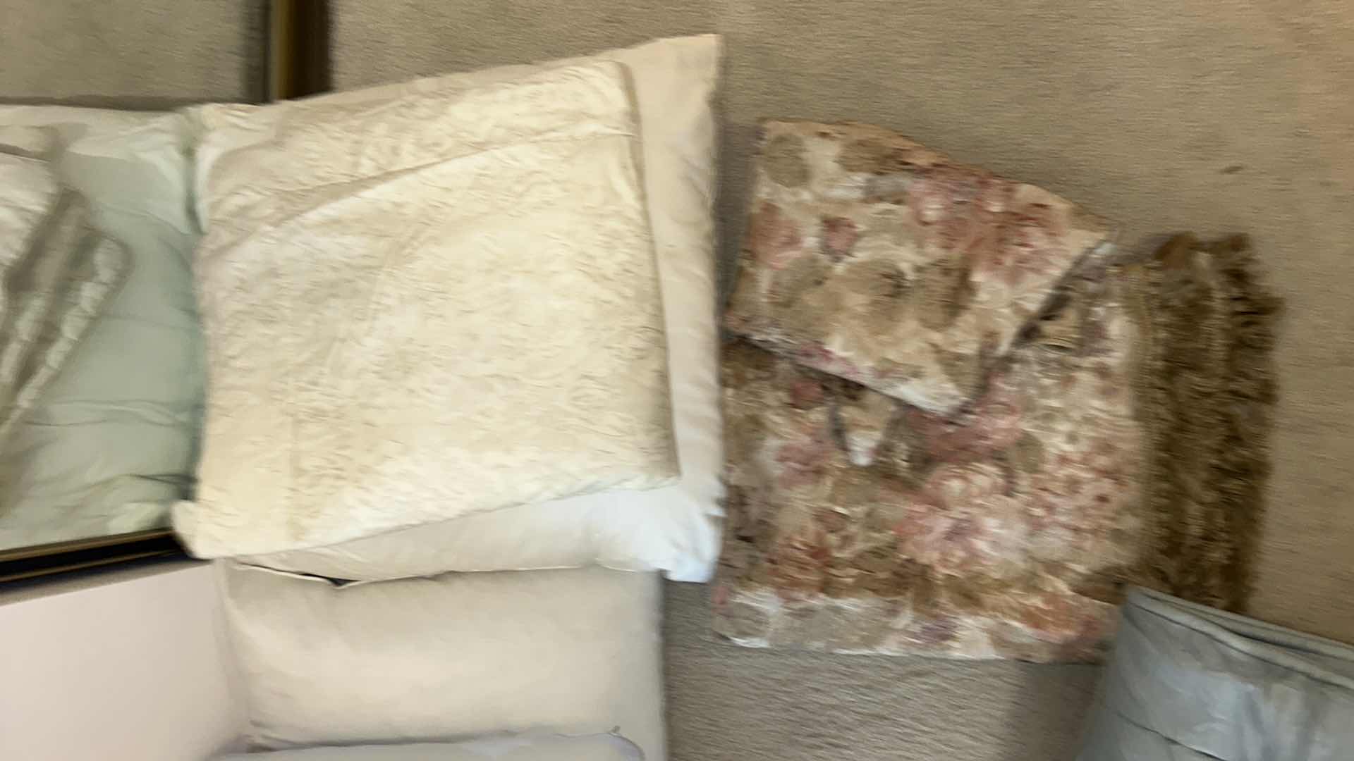 Photo 1 of LINEN AND PILLOW ASSORTMENT