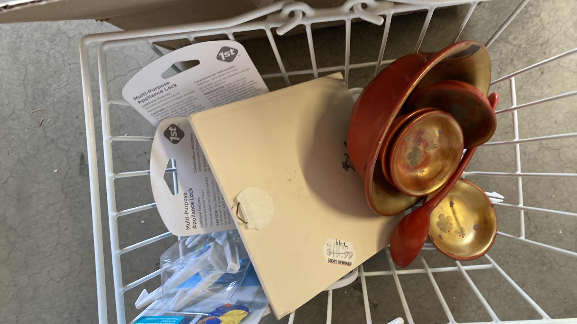 Photo 1 of ASSORTED HOUSEHOLD ITEMS BULBS FIRE EXTINGUISHER AND MORE