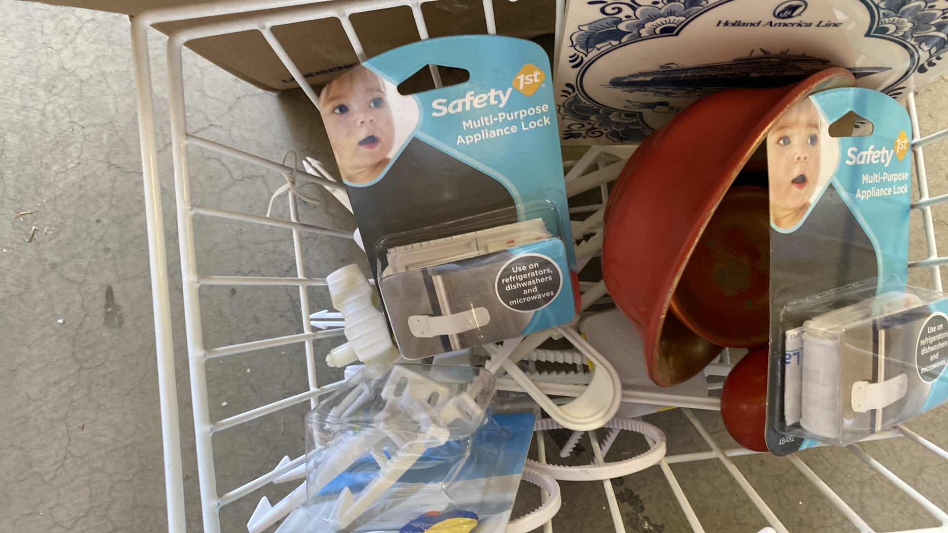 Photo 1 of ASSORTED HOUSEHOLD ITEMS BULBS FIRE EXTINGUISHER AND MORE