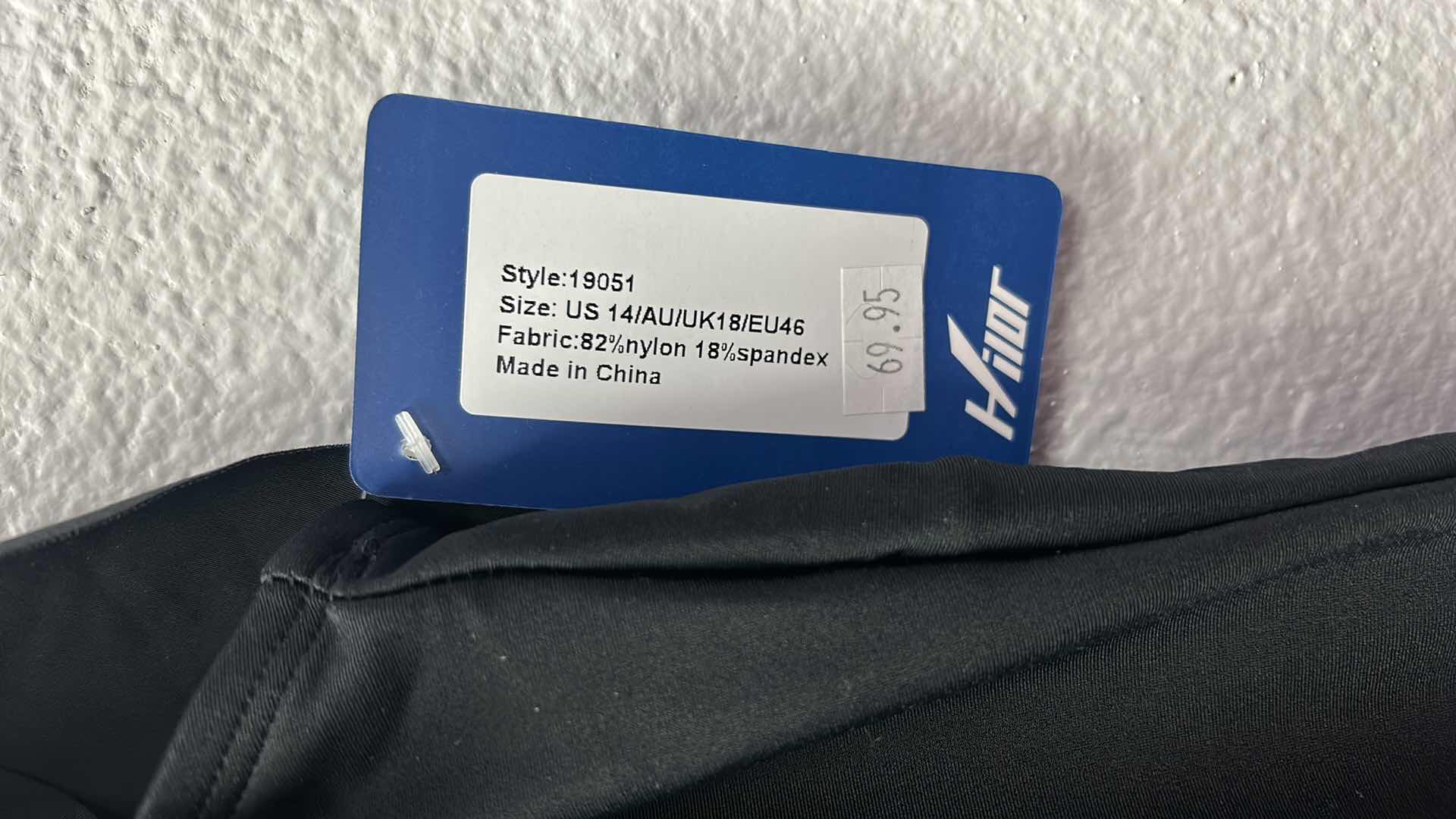 Photo 1 of NWT WOMEN'S SIZE 14- black bathing suit $69.95