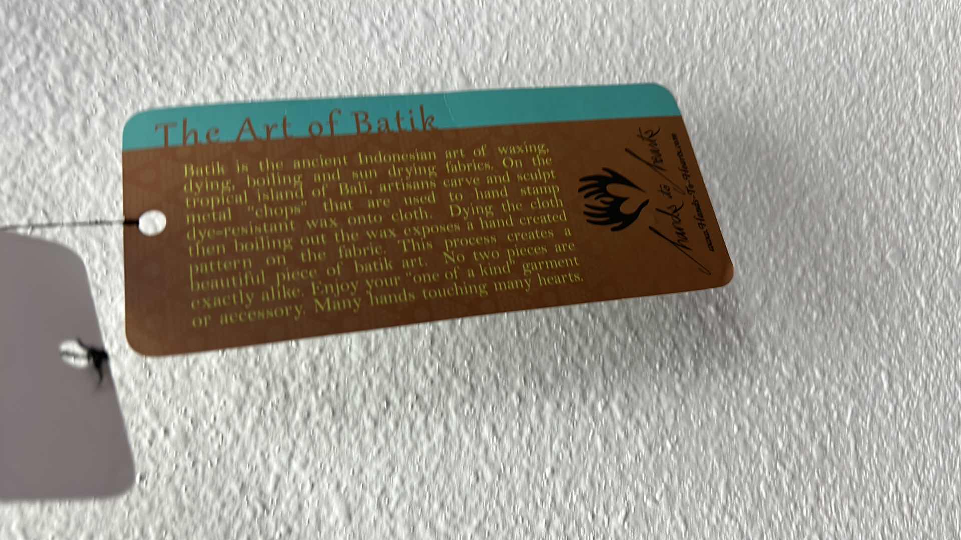 Photo 1 of NEW INFINITY SCARF, THE ART OF BATIK