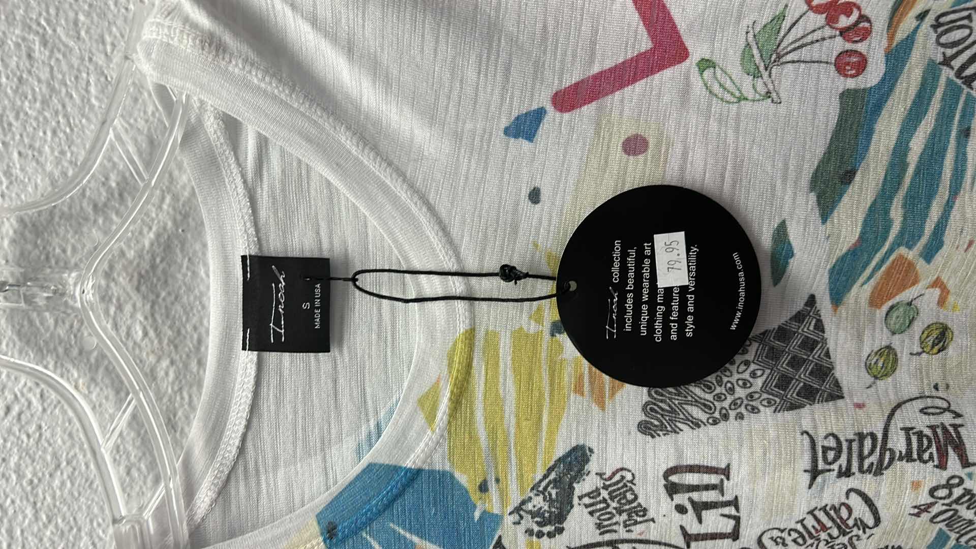 Photo 1 of NWT WOMEN'S SIZE SMALL WEARABLE ART TOP $79.95